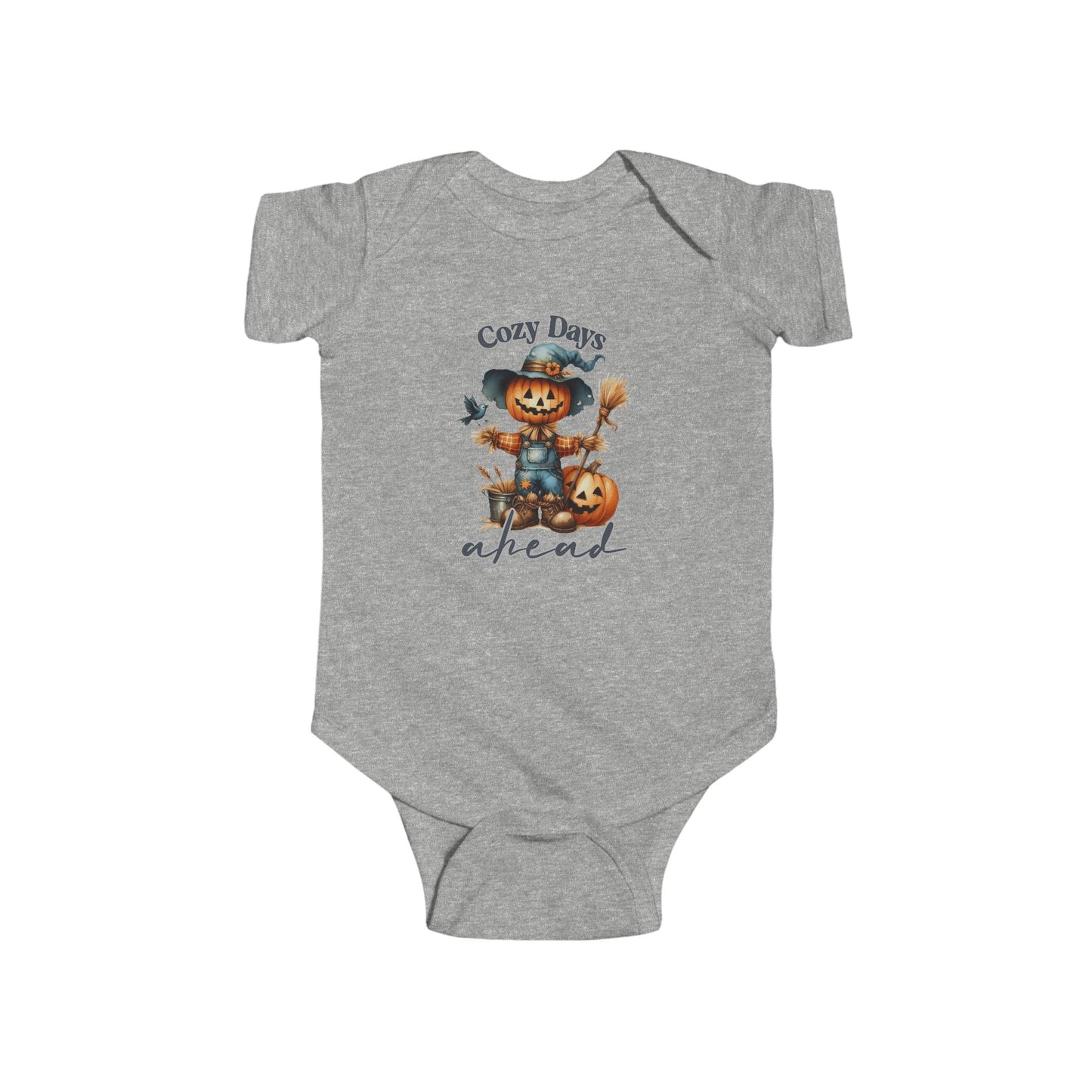 Cozy Days Ahead Infant Short Sleeve Onesie