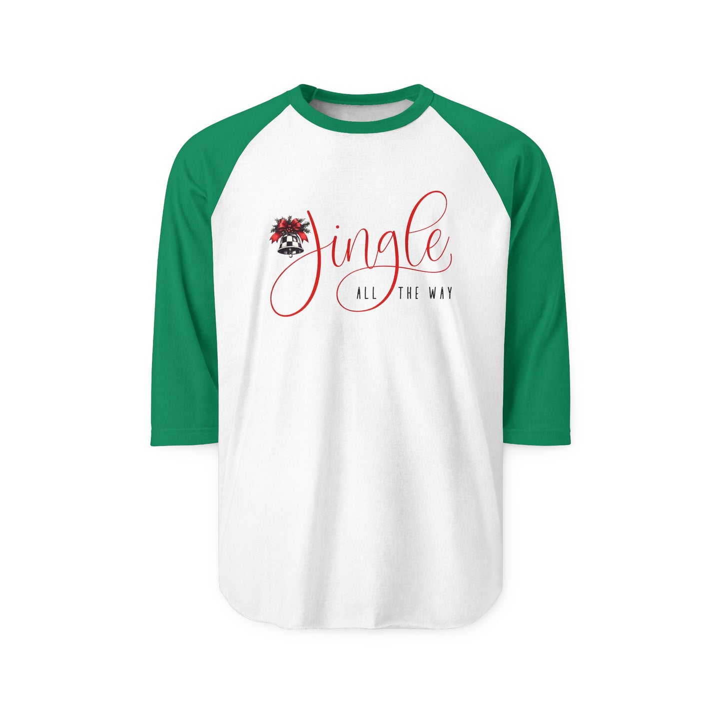Jingle All The Way Baseball Tee