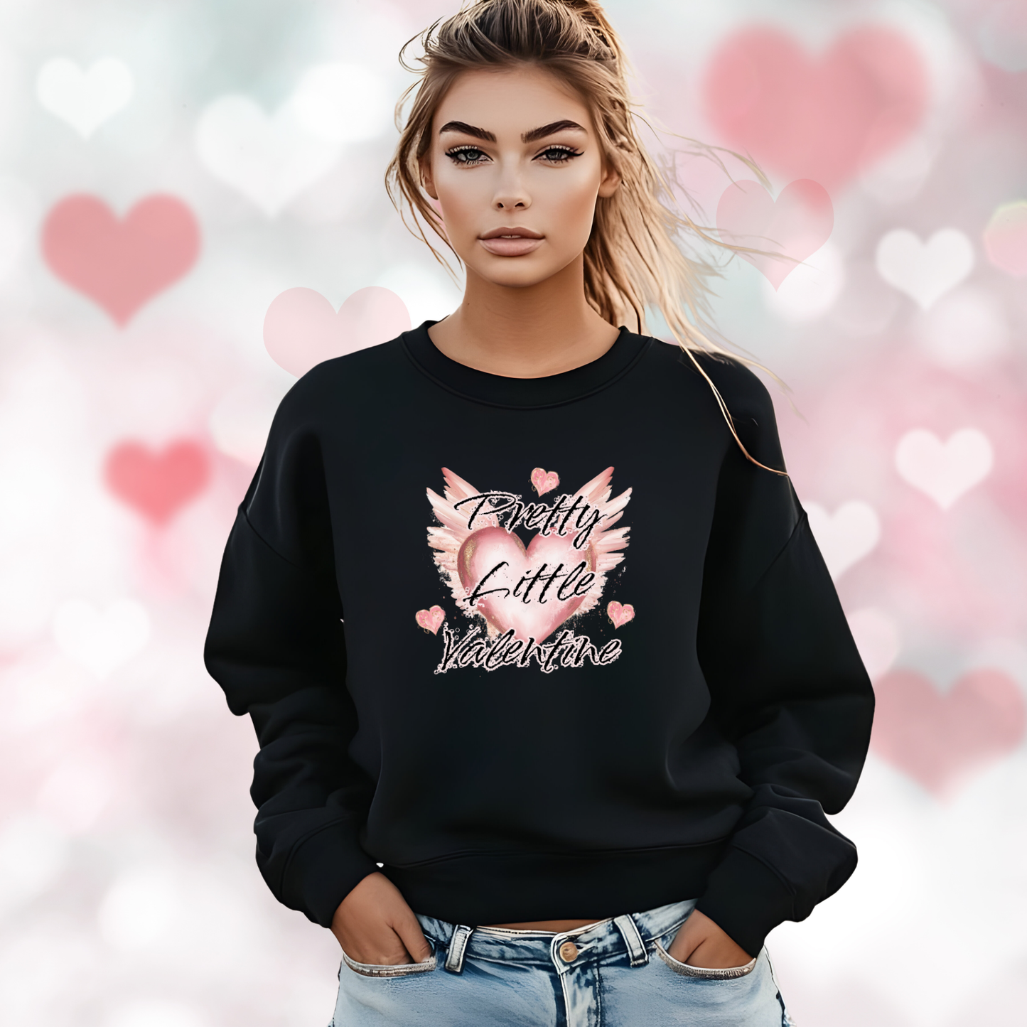 Pretty Little Valentine Crewneck Sweatshirt