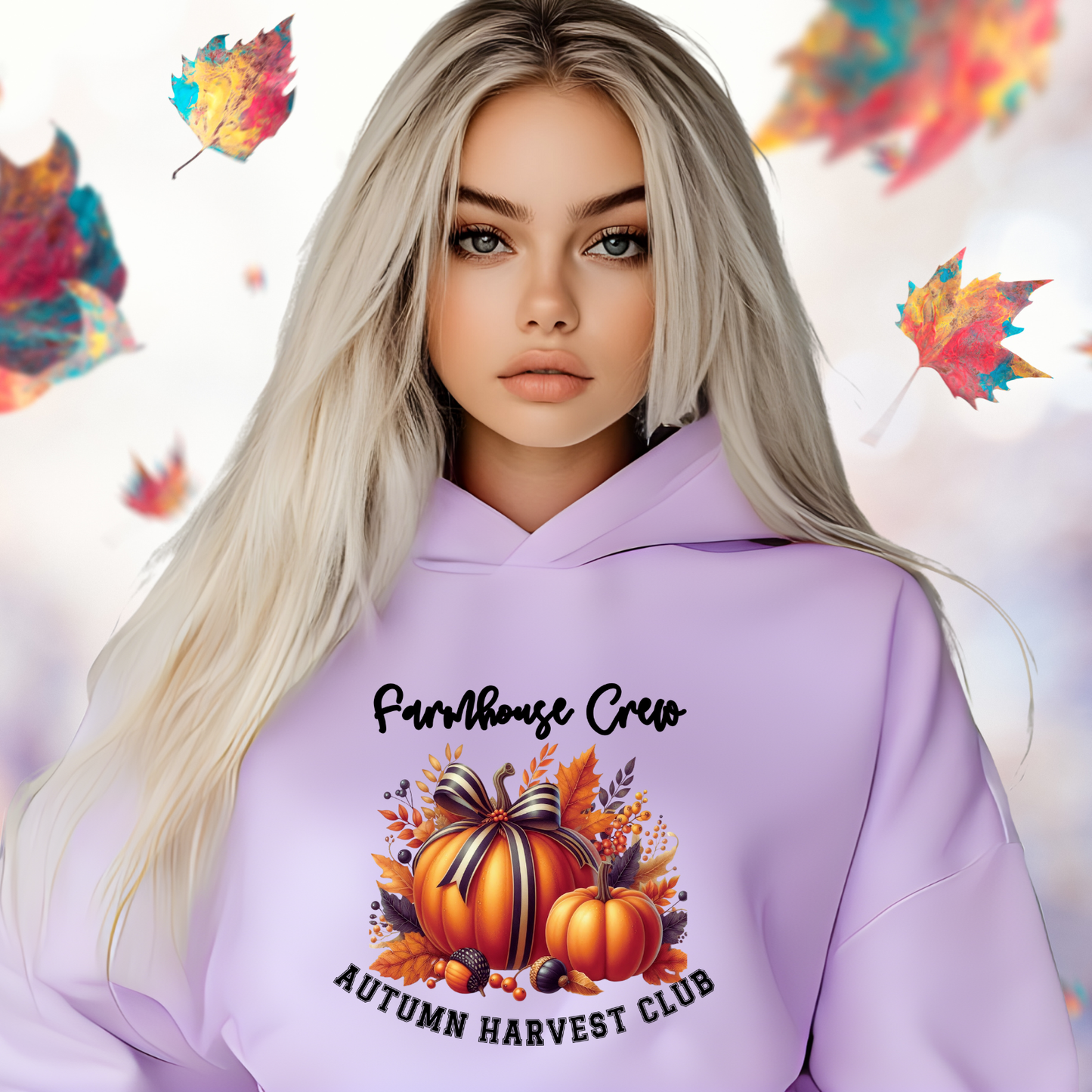 Farmhouse Crew Crop Hoodie