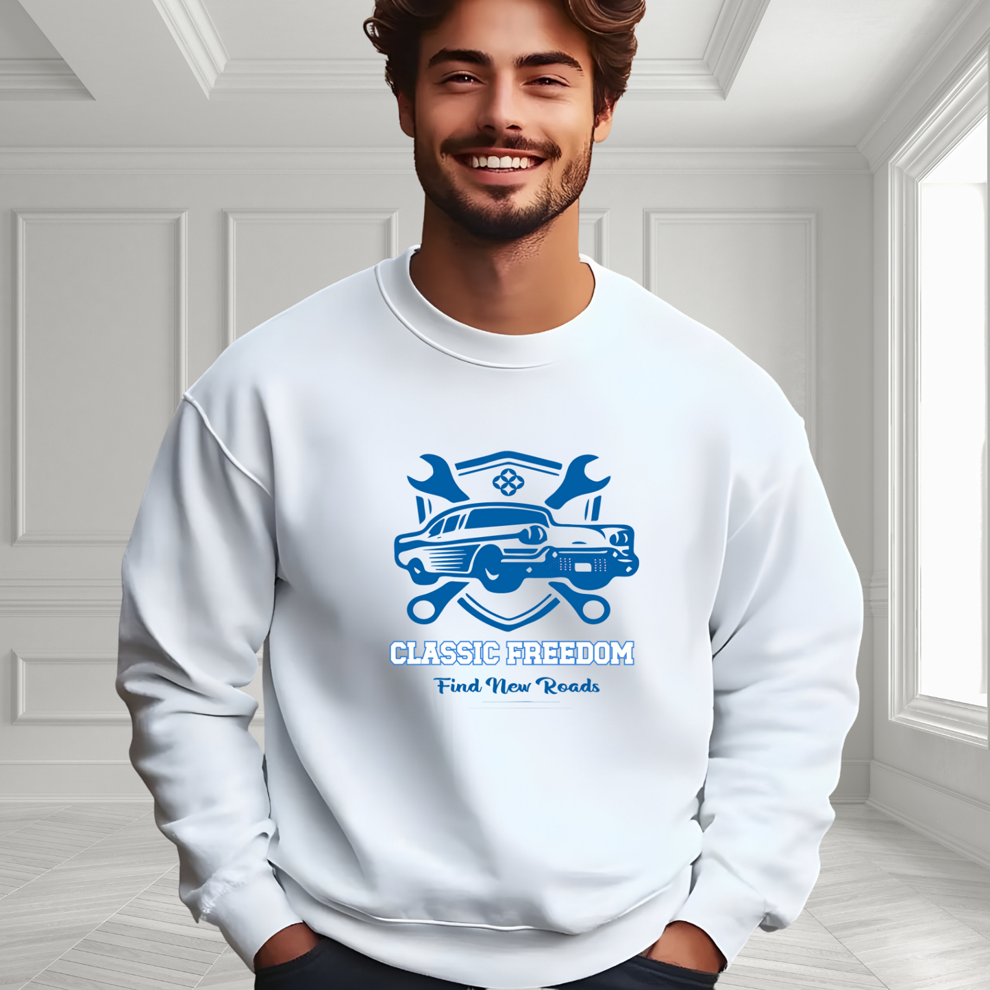 Classic Freedom Crewneck Sweatshirt