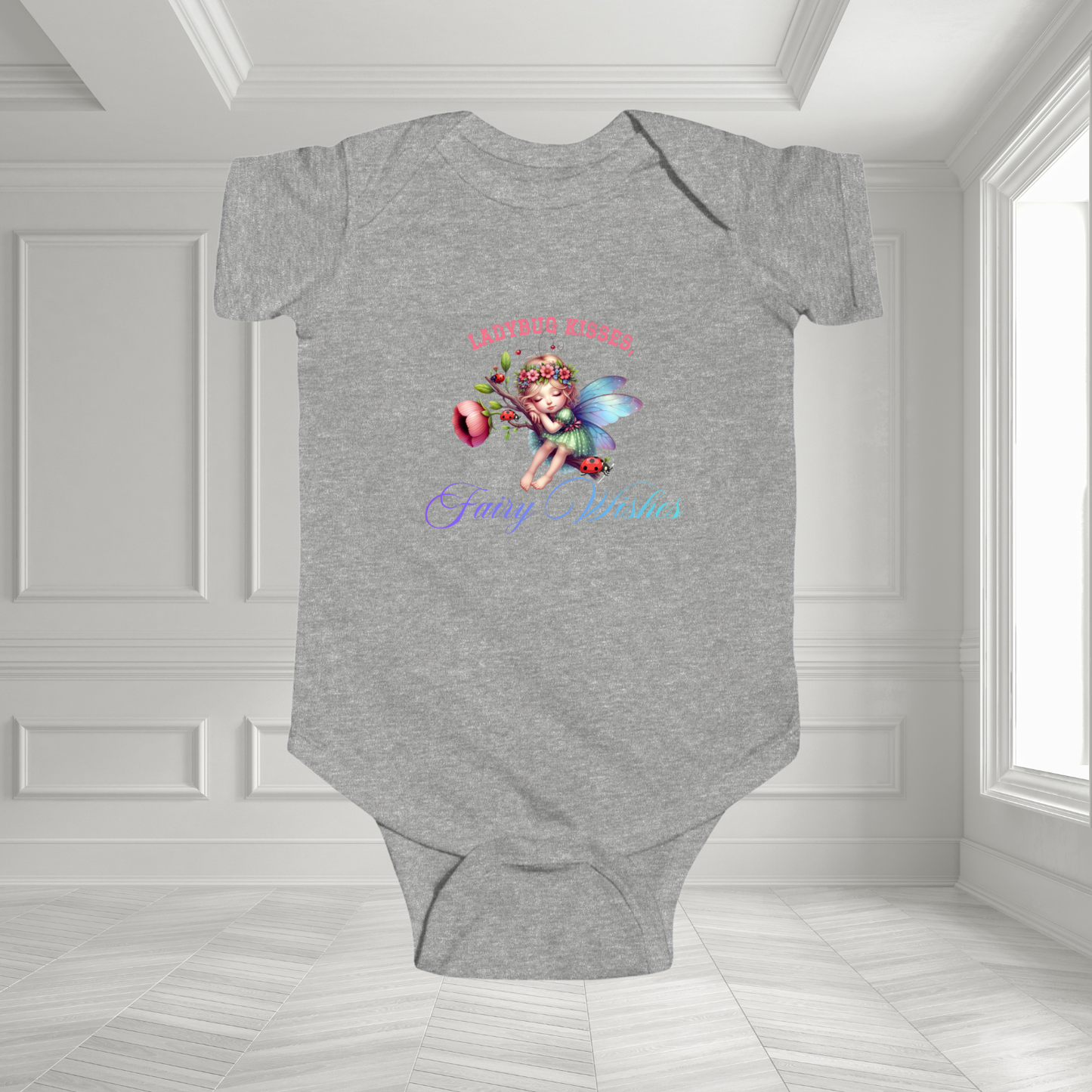 Fairy Wishes Infant Short Sleeve Onesie