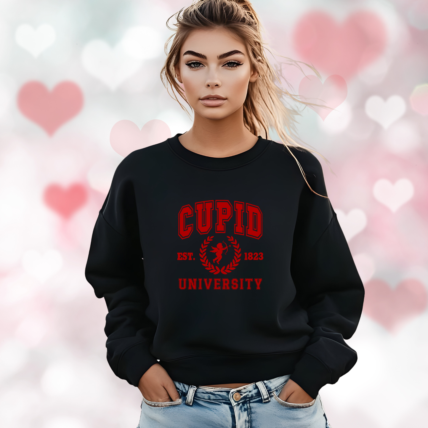 Cupid University Crewneck Sweatshirt