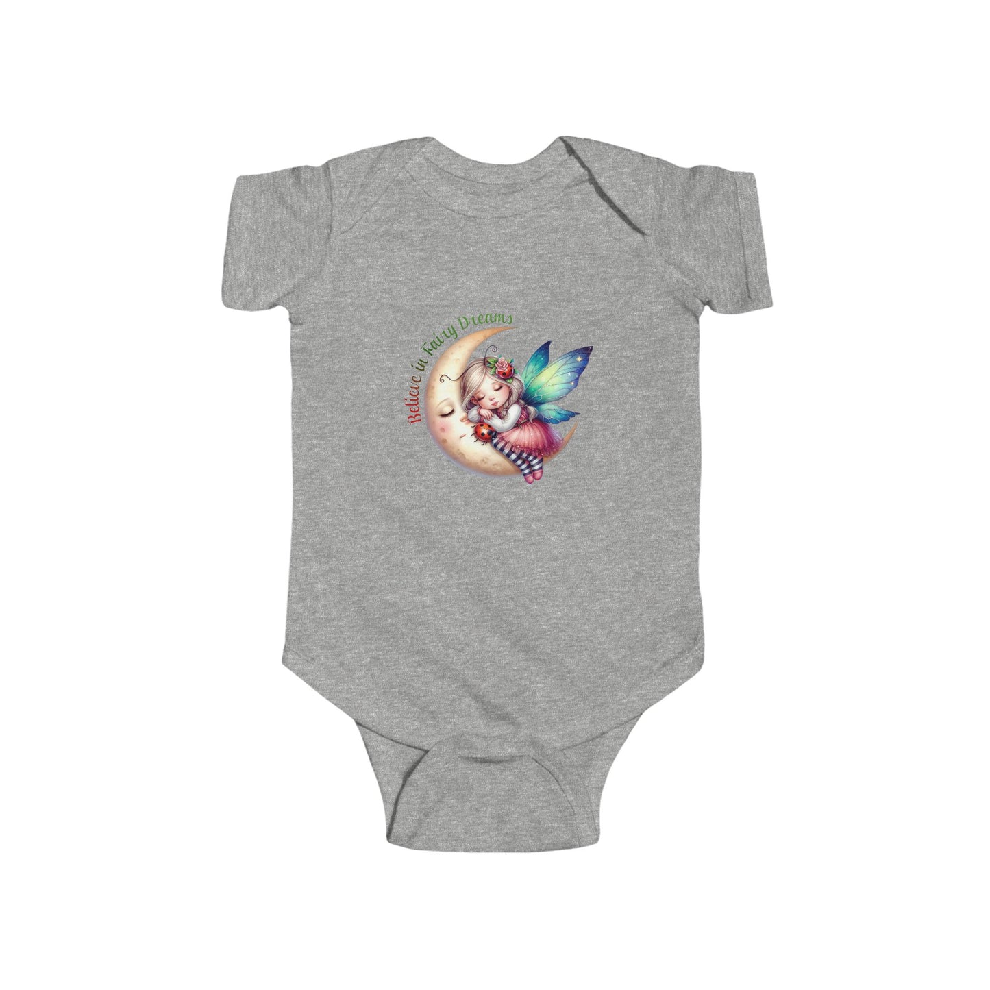 Believe In Fairy Dreams Infant Short Sleeve Onesie