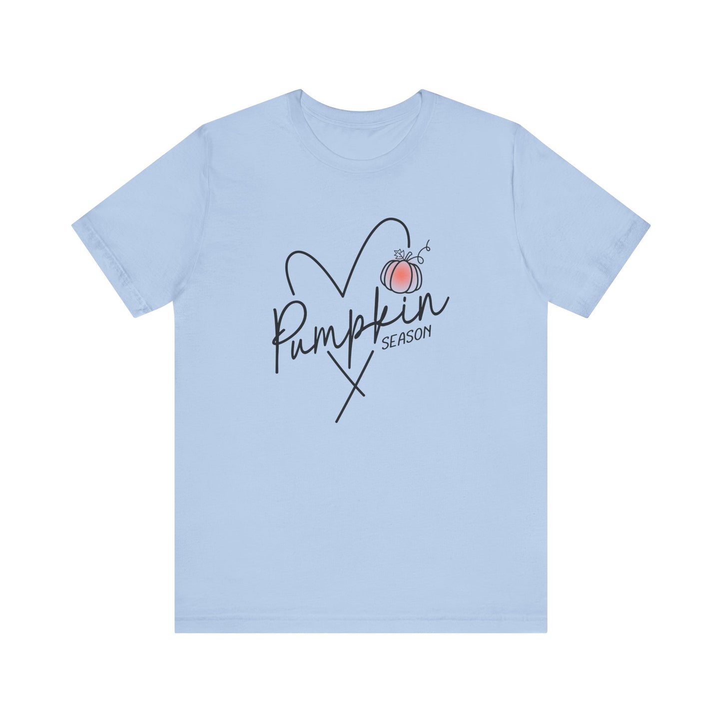 Pumpkin Season Heart T-Shirt