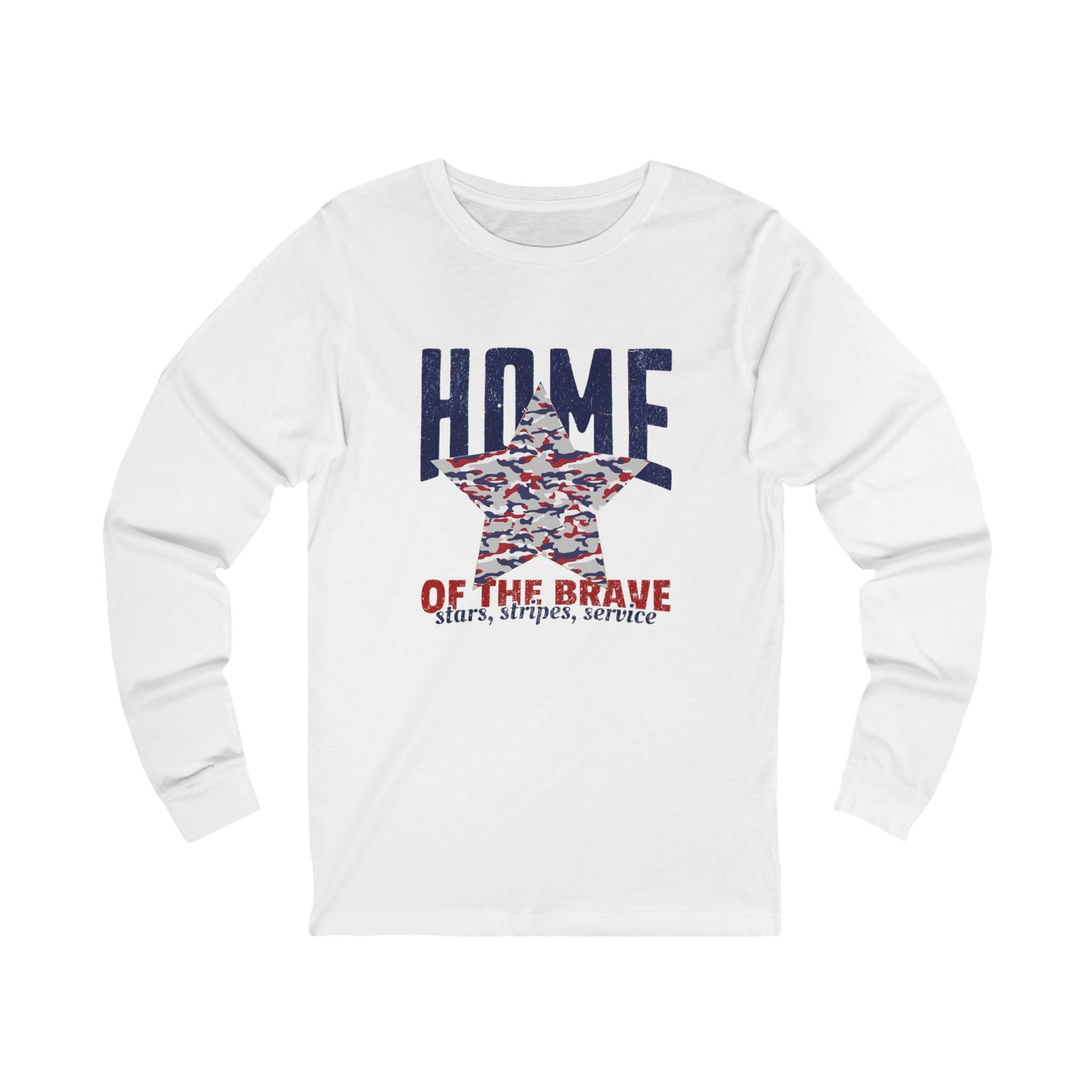 Home Of The Brave Long Sleeve Tee