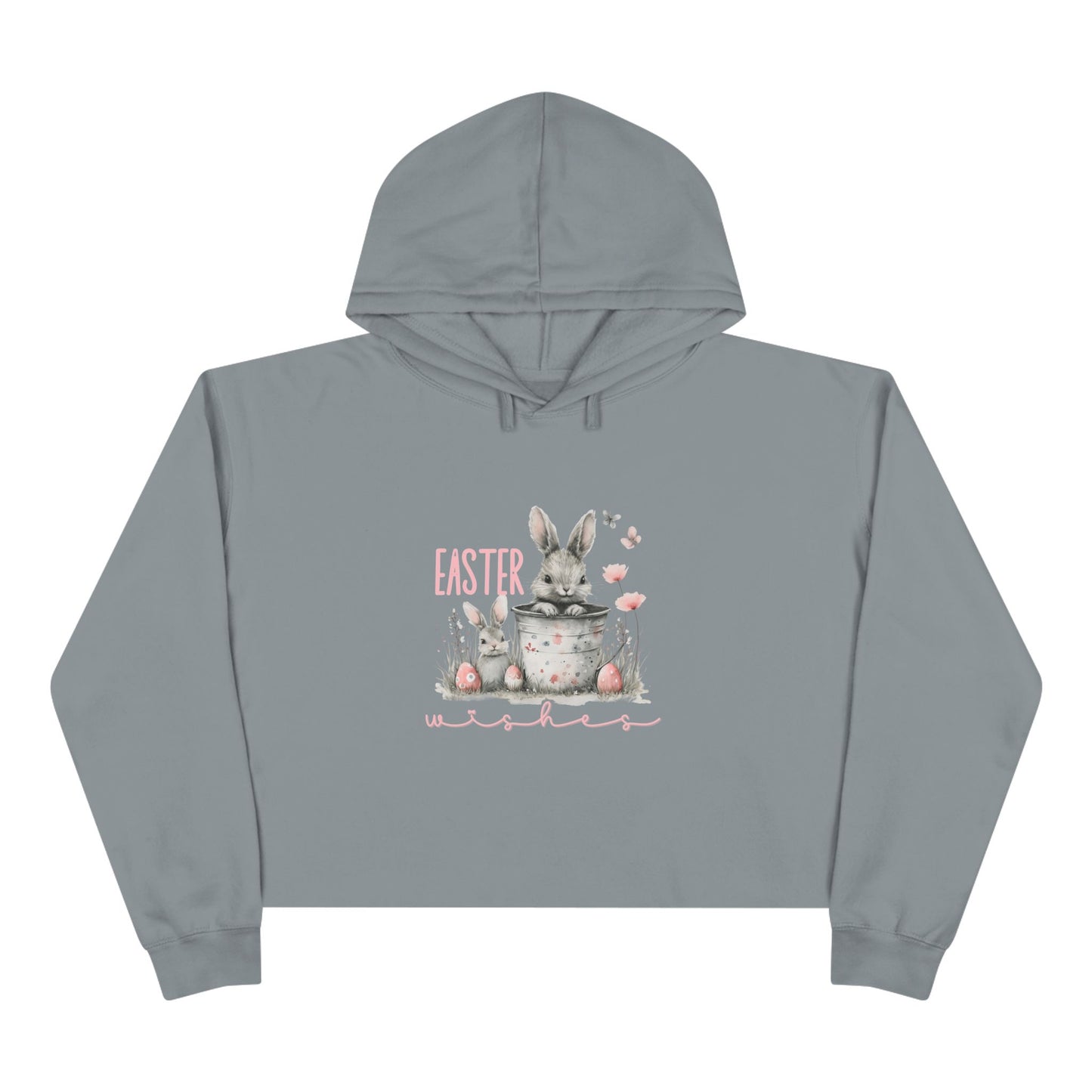 Easter Wishes Crop Hoodie