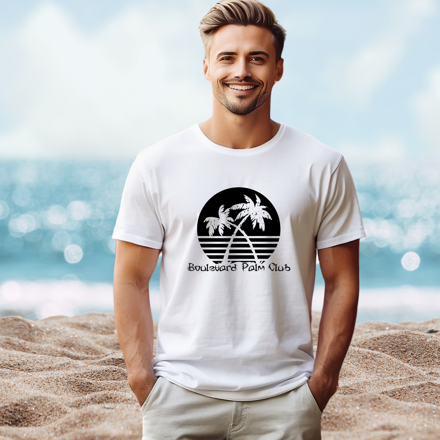 Boulevard Palm Club T-Shirt
