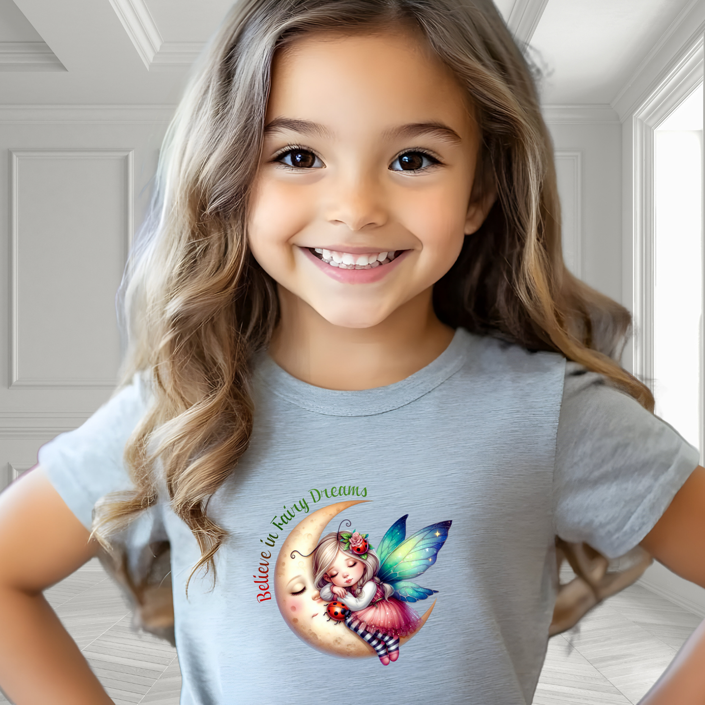Believe In Fairy Dreams Kid’s T-Shirt
