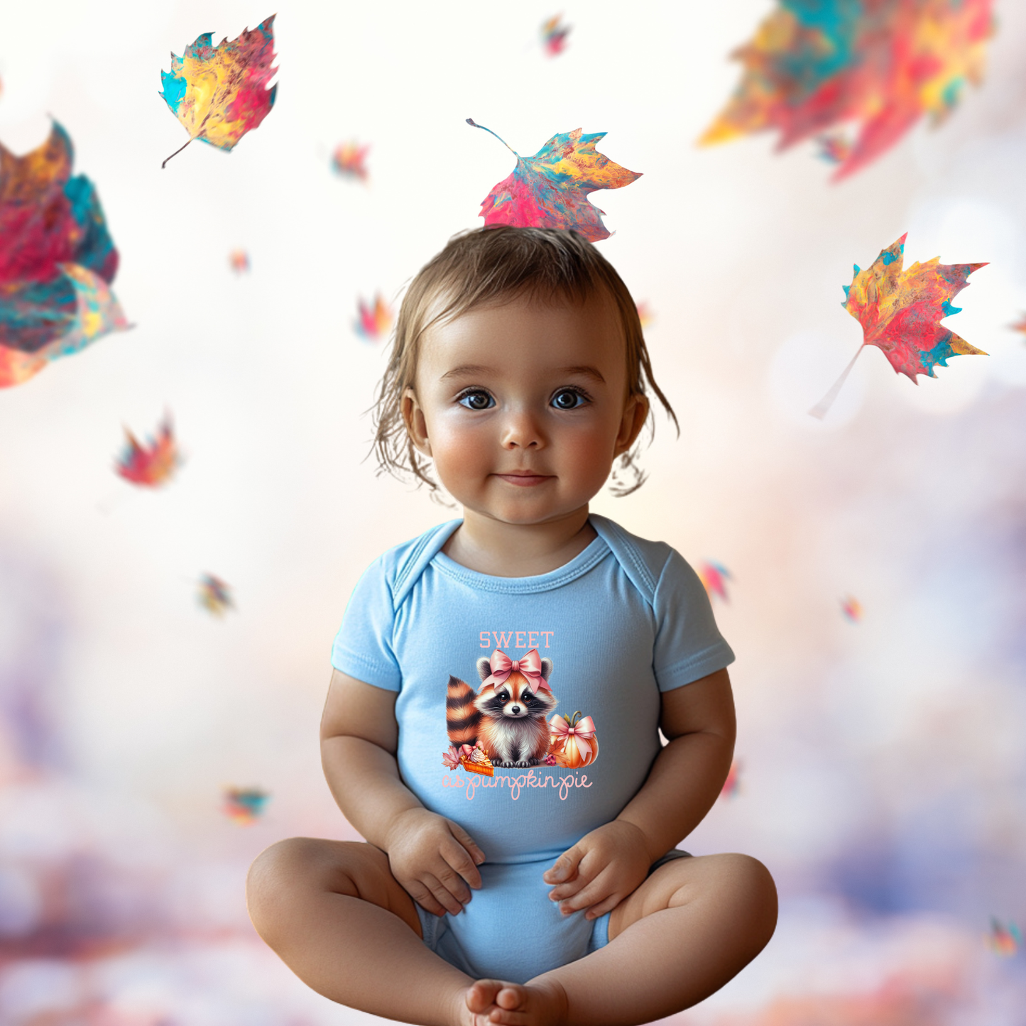 Sweet As Pumpkin Pie Infant Short Sleeve Onesie