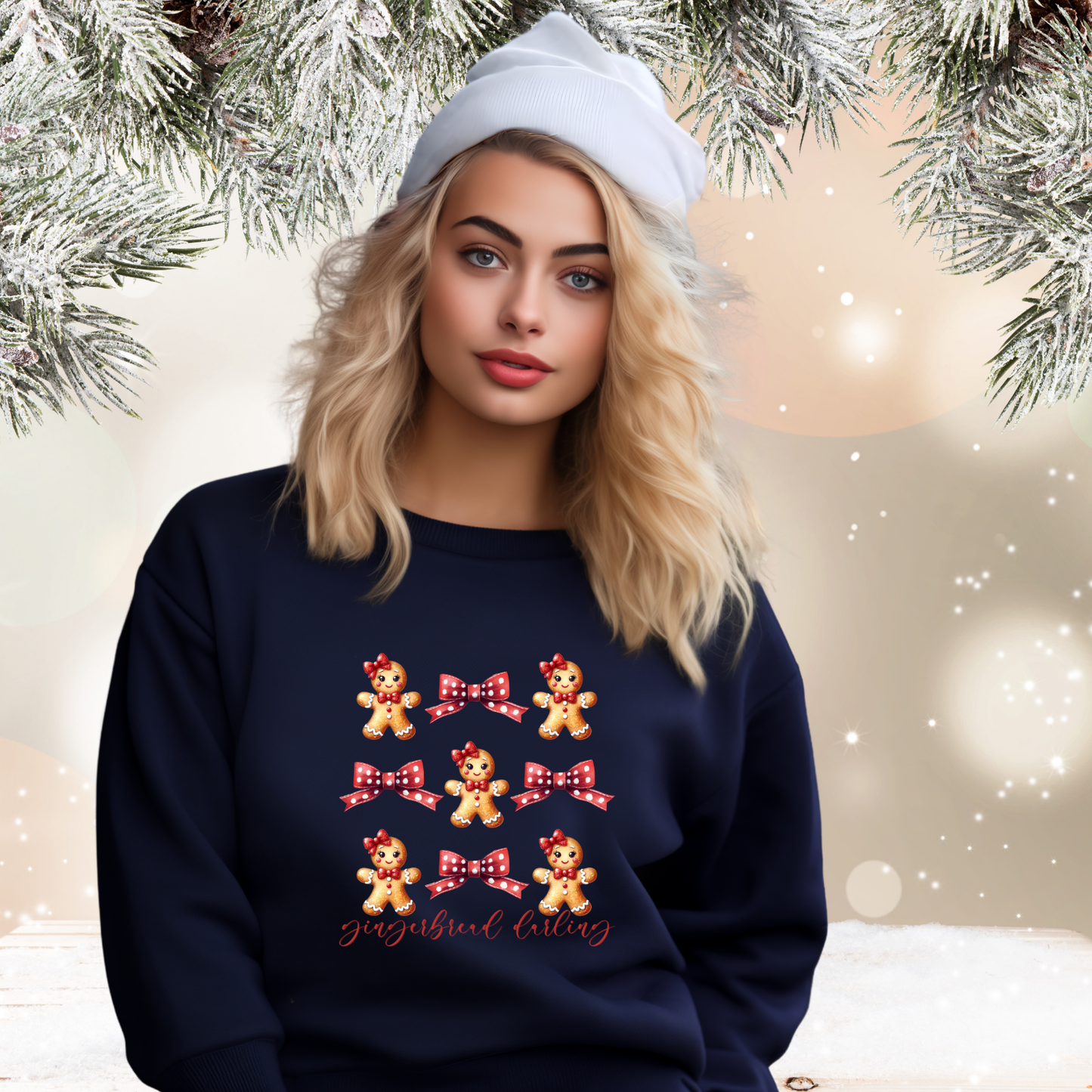 Gingerbread Darling Crewneck Sweatshirt