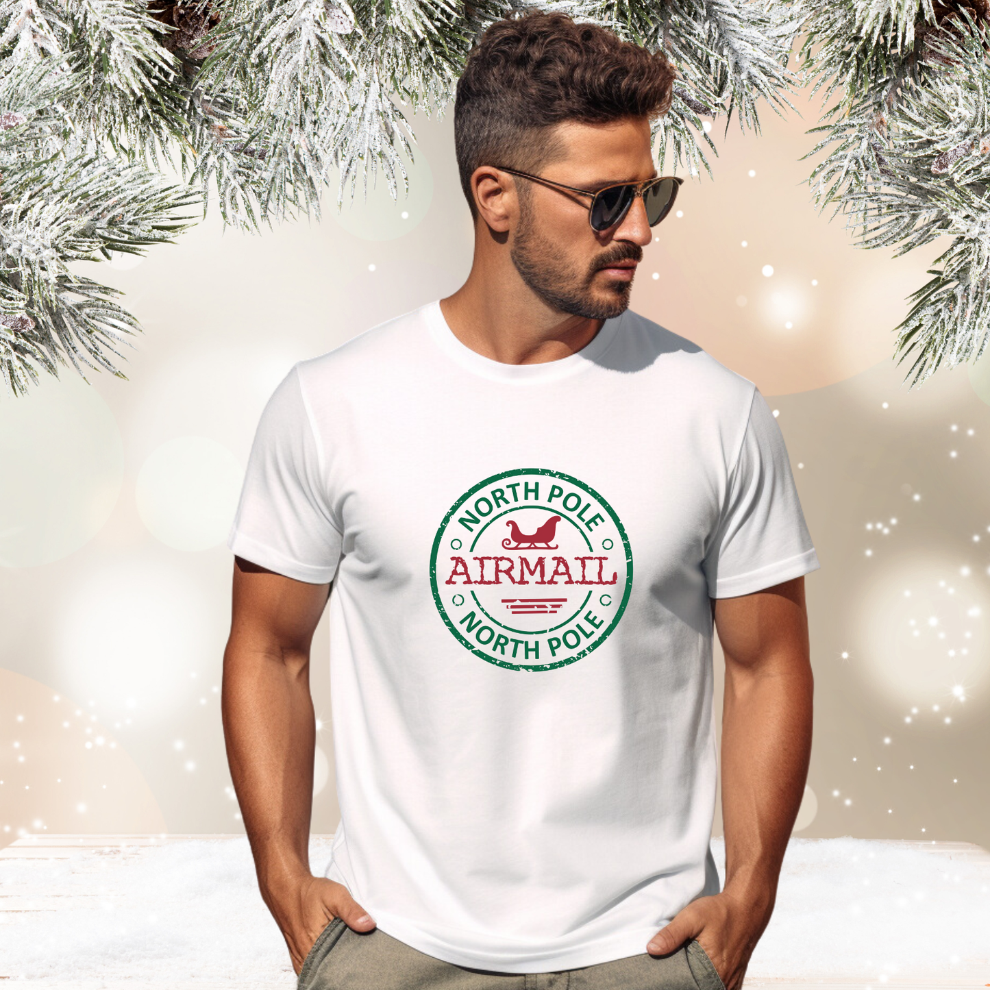 North Pole Airmail T‑Shirt