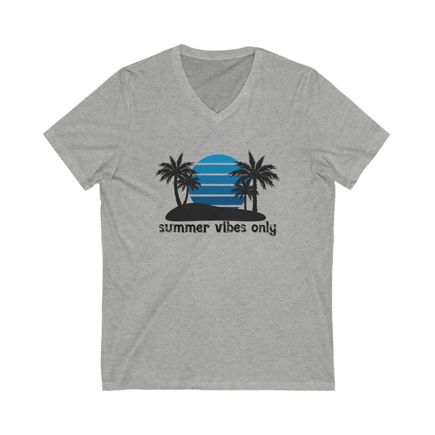 Summer Vibes Only V-Neck Tee