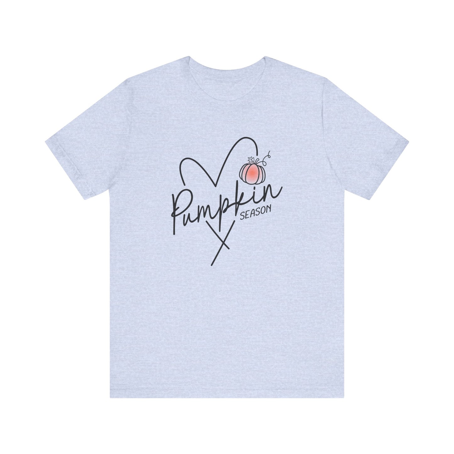 Pumpkin Season Heart T-Shirt