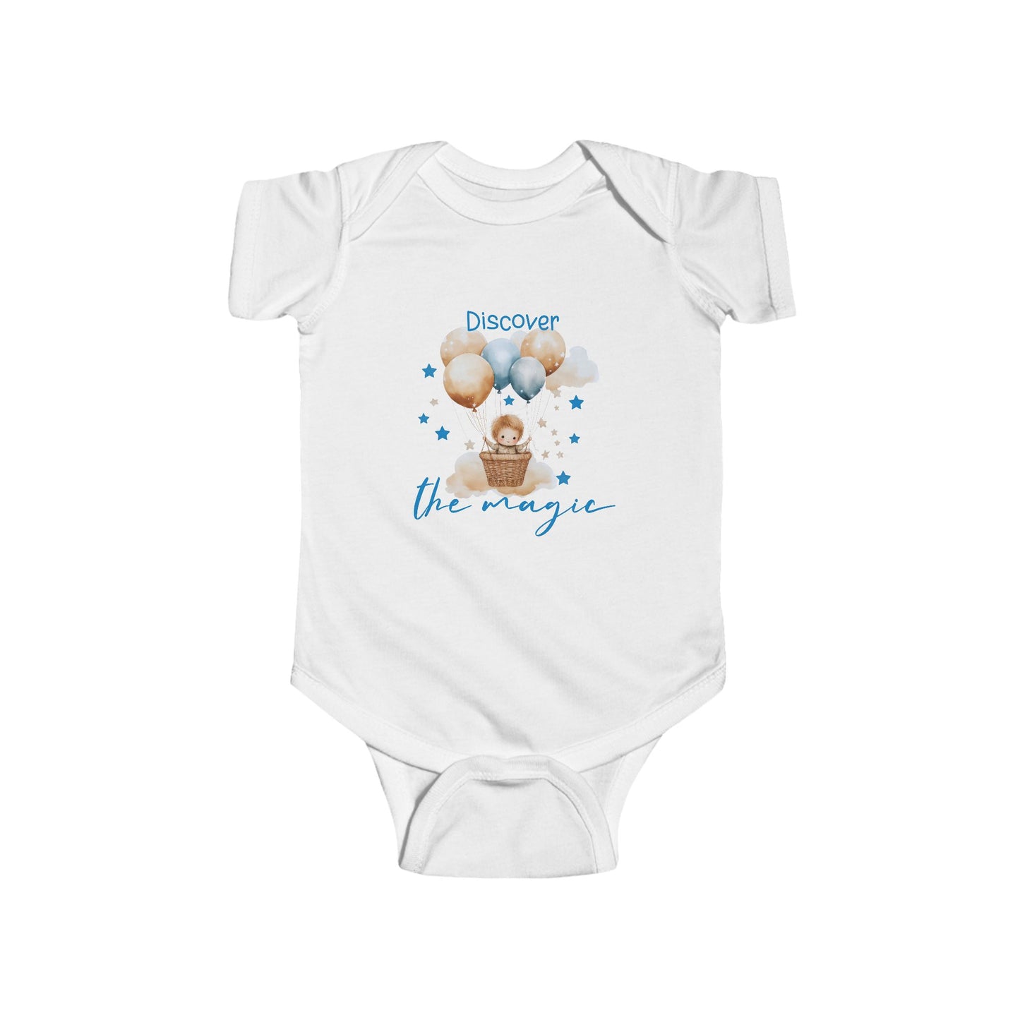 Discover The Magic Infant Short Sleeve Onesie