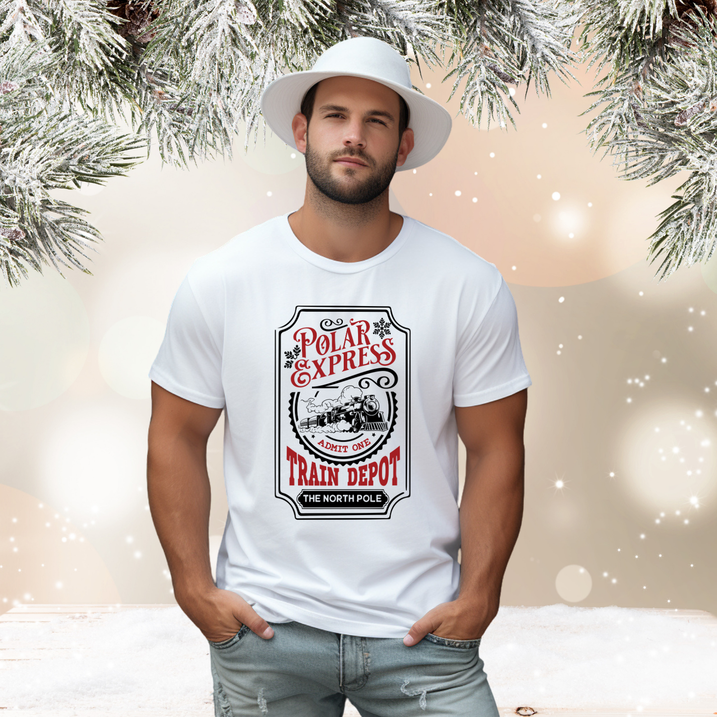Polar Express Train Depot T‑Shirt