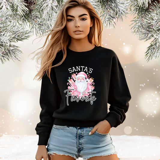 Santa’s Favorite Crewneck Sweatshirt