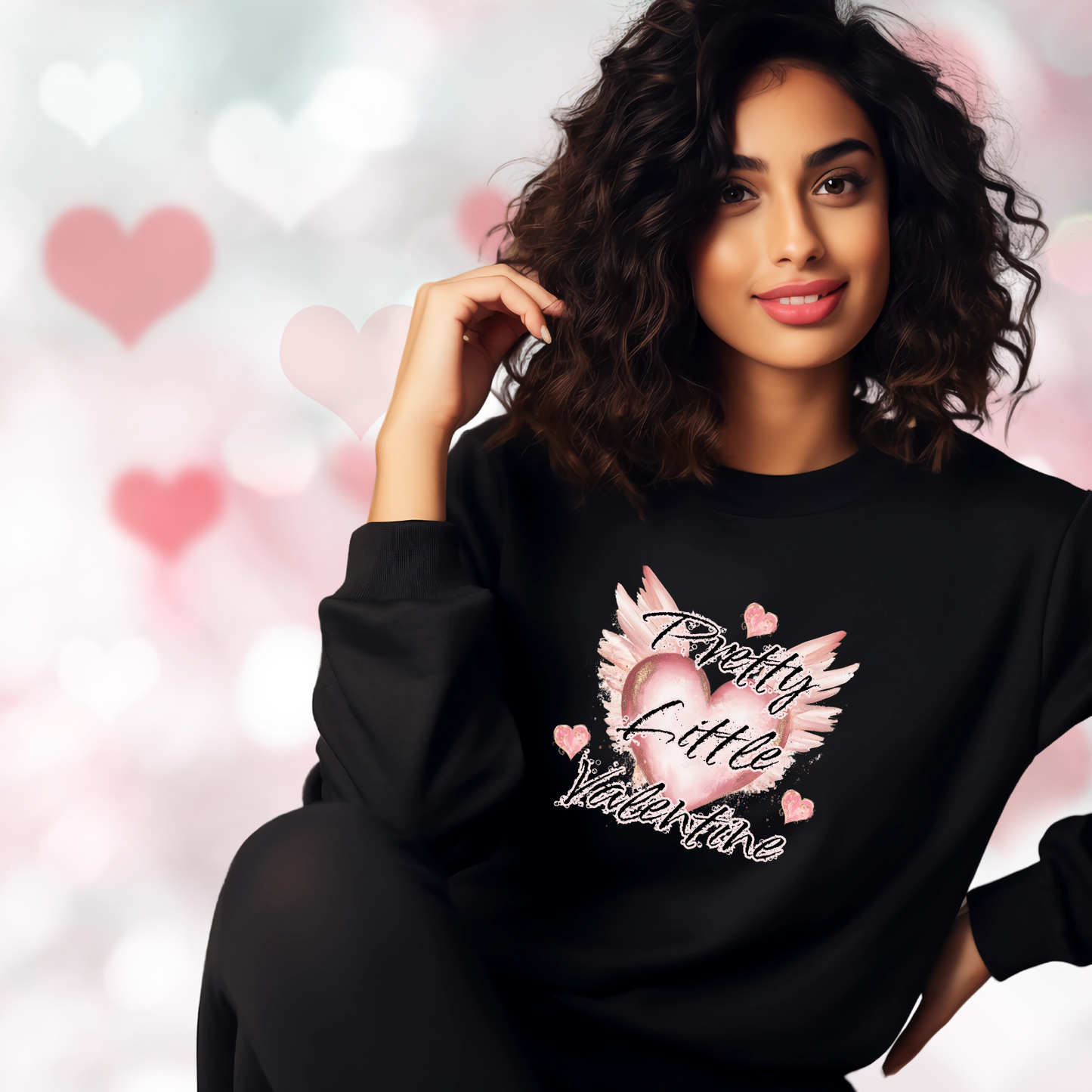 Pretty Little Valentine Crewneck Sweatshirt