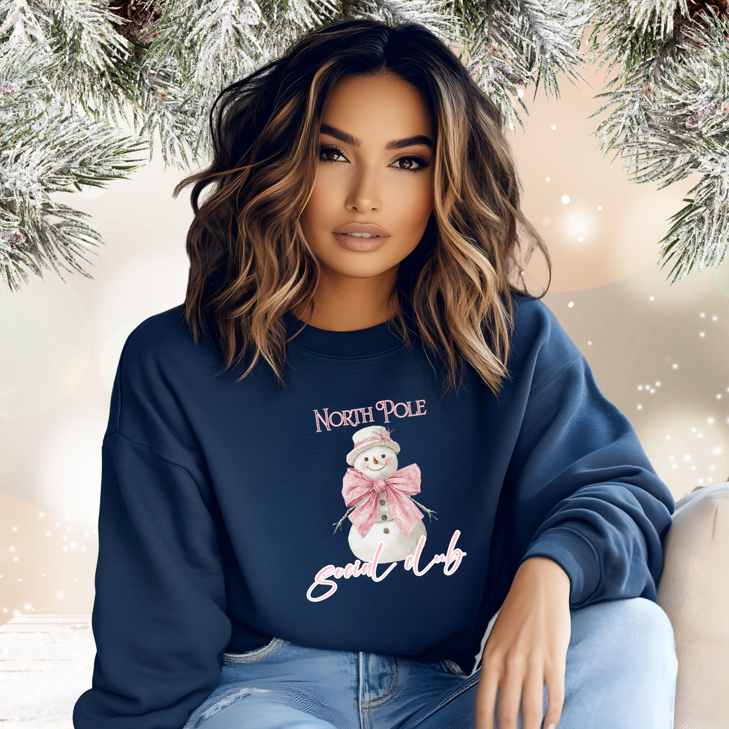 North Pole Social Club Crewneck Sweatshirt