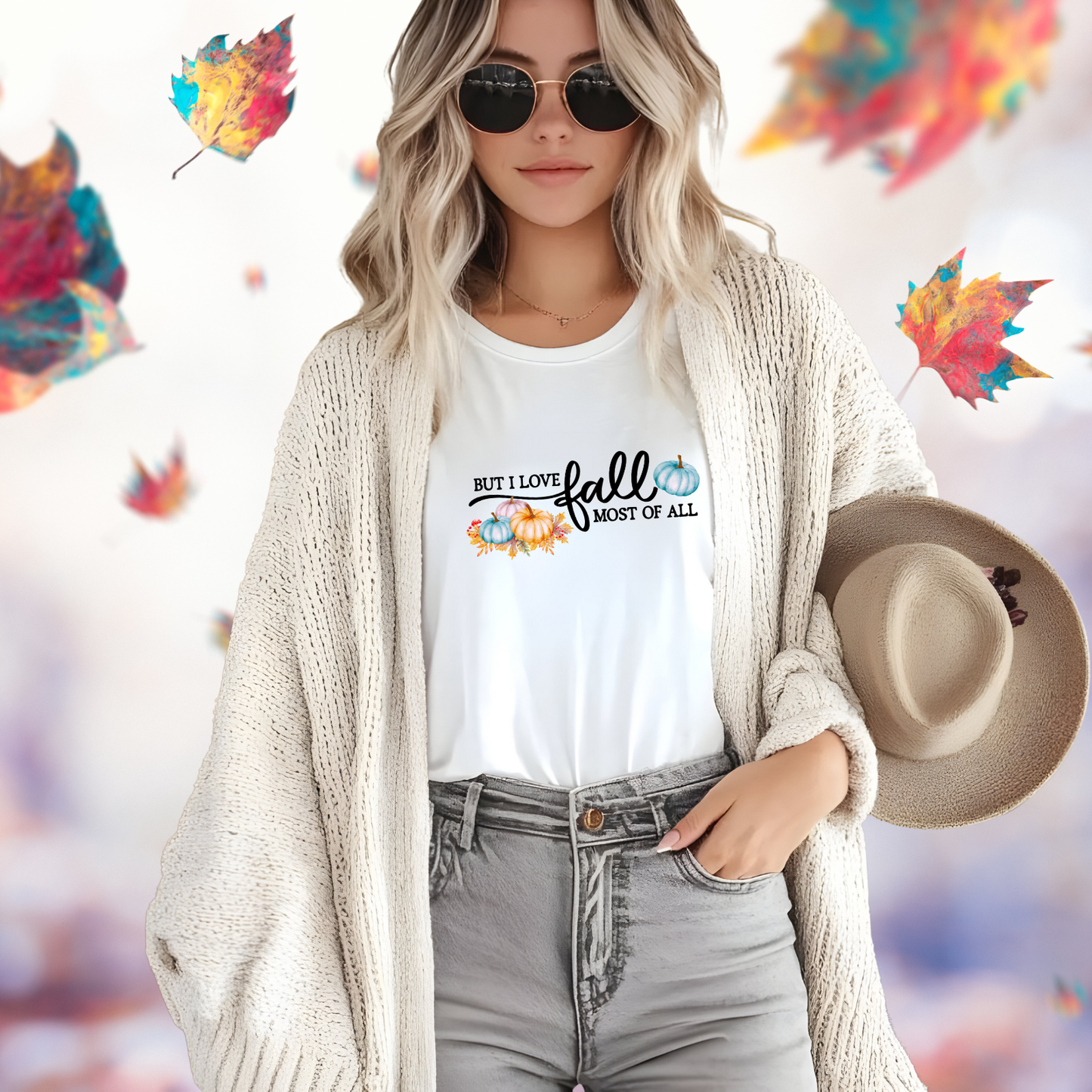 But I Love Fall Most Of All T-Shirt