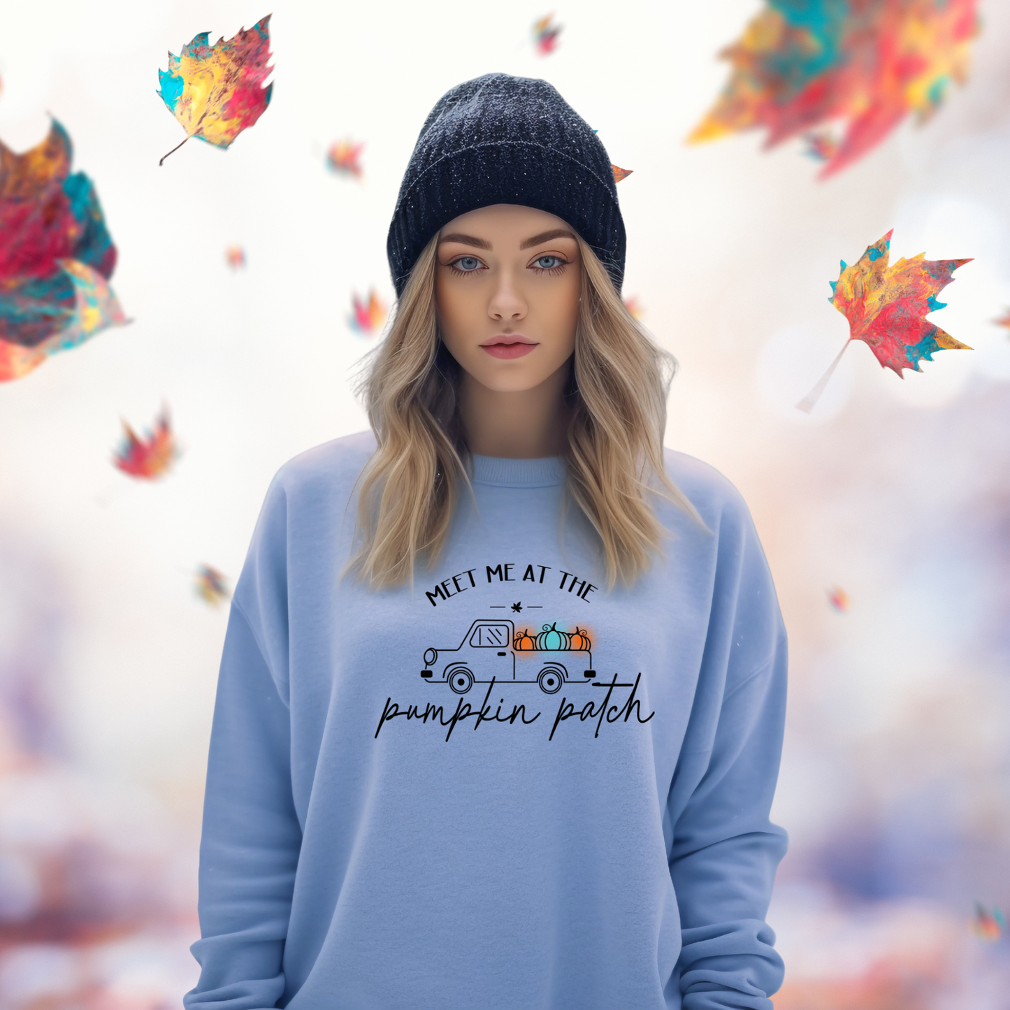 Meet Me At The Pumpkin Patch Crewneck Sweatshirt