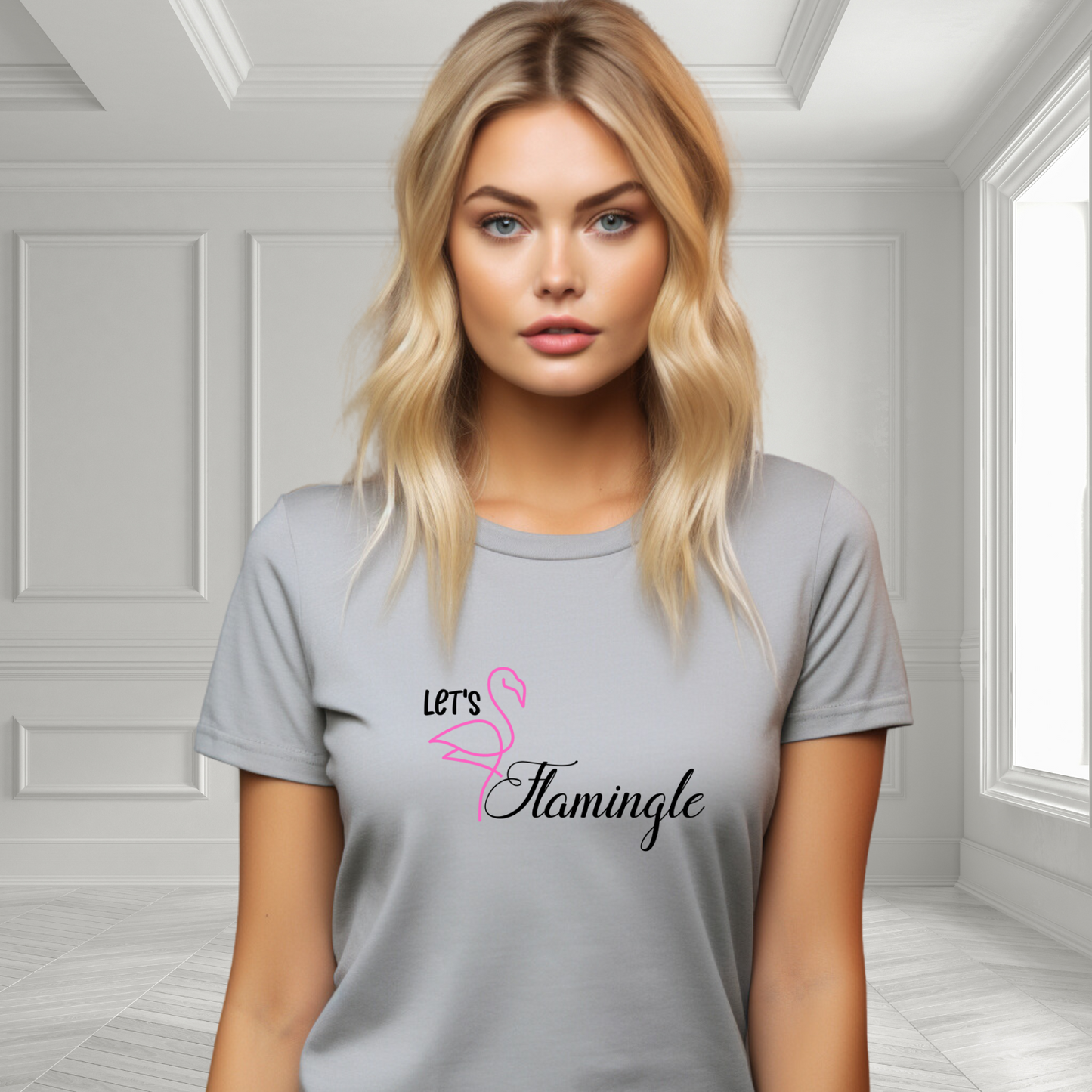 Let’s Flamingle T-Shirt