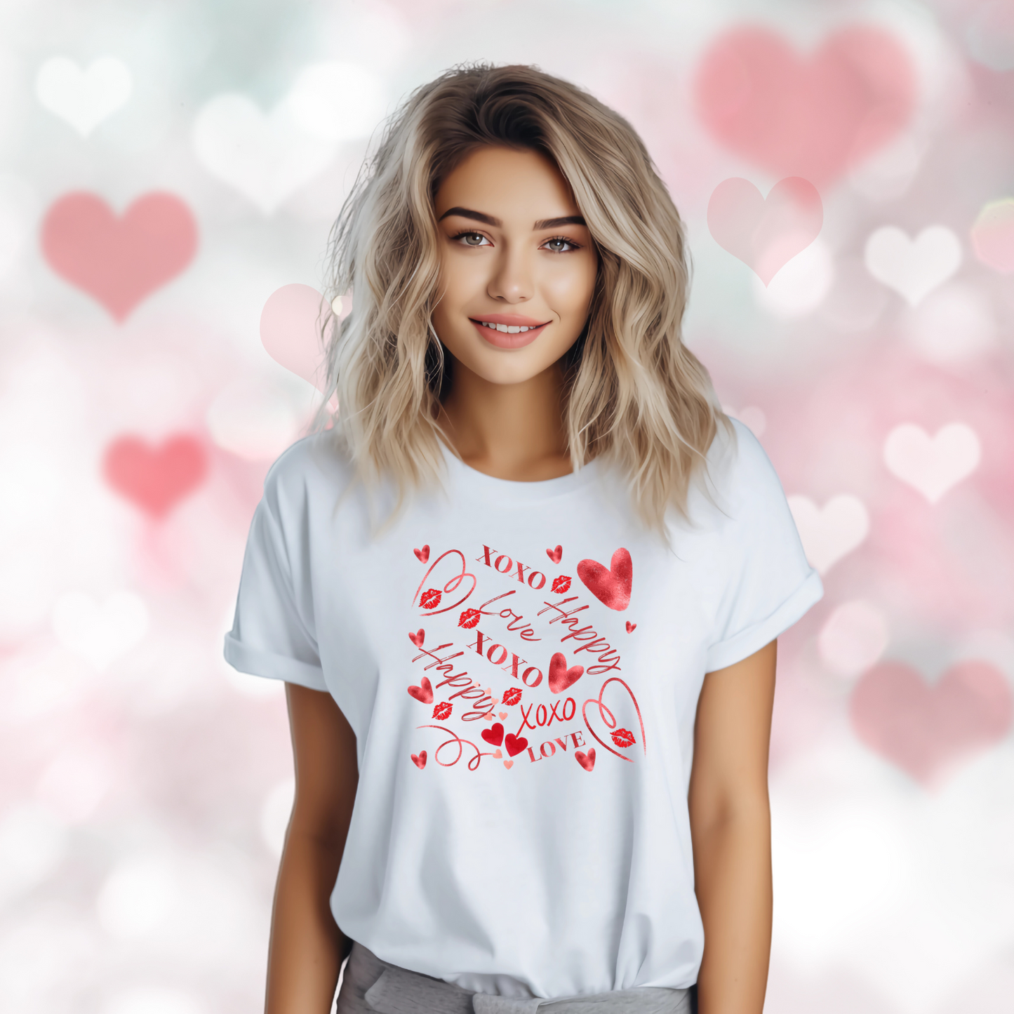 Valentine Word Art T-Shirt