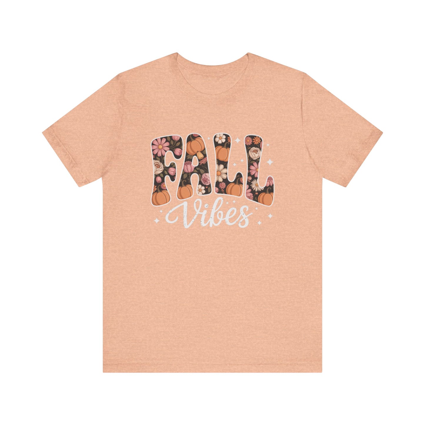 Fall Vibes Floral T-Shirt