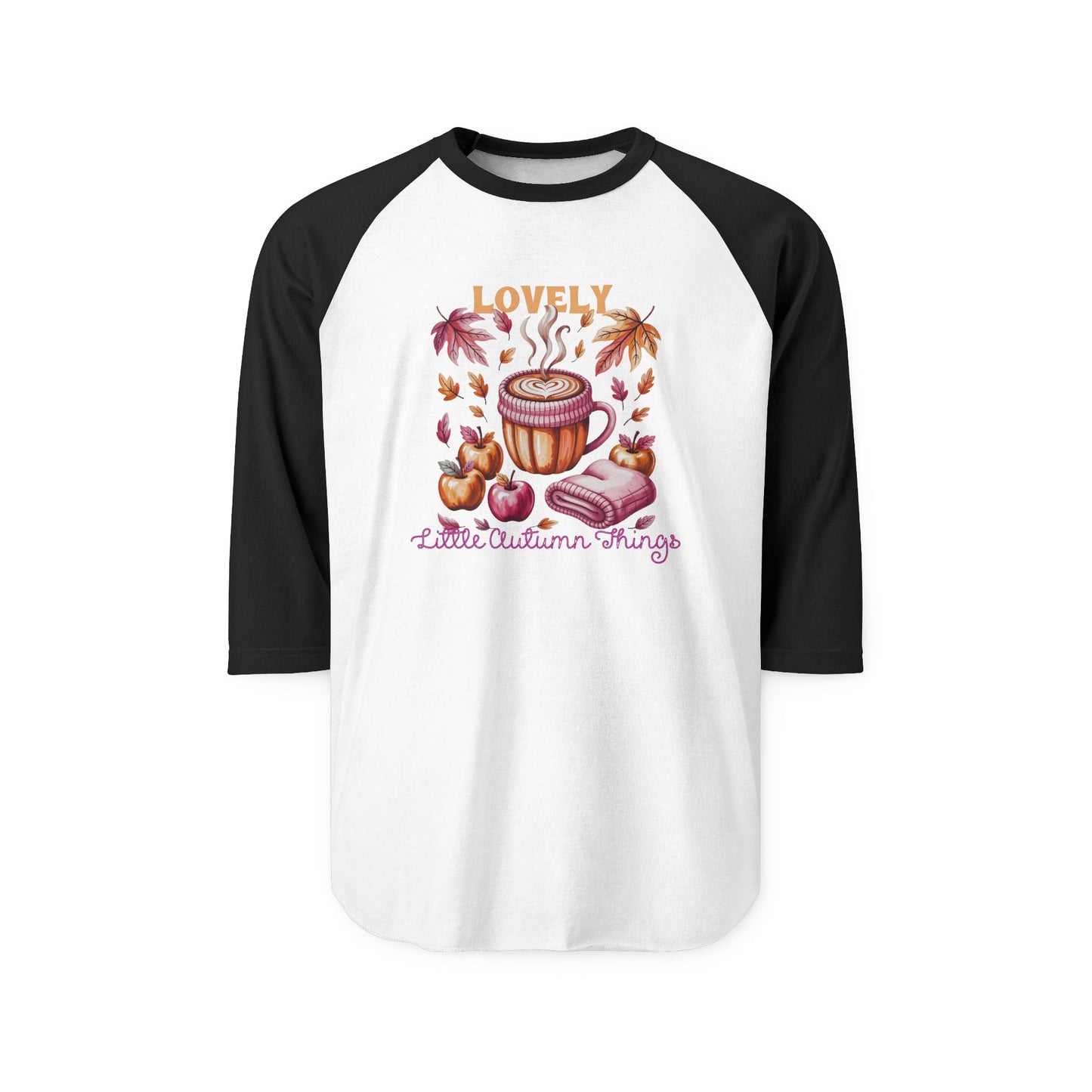 Lovely Little Autumn Things Baseball Tee