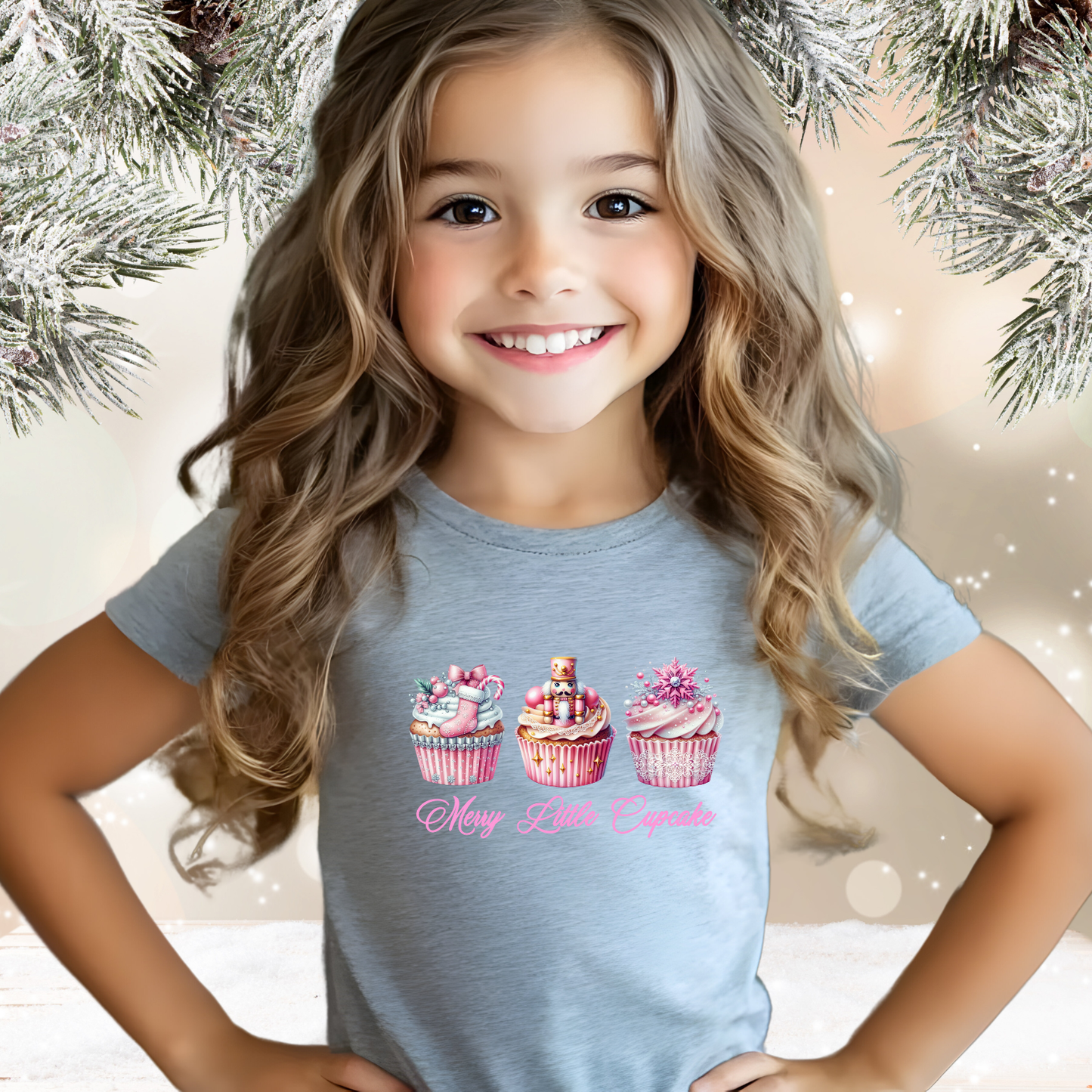 Merry Little Cupcake Kid's T-Shirt