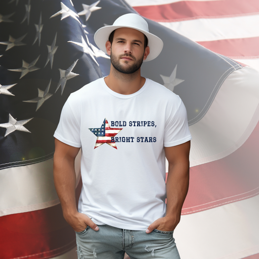 Bold Stripes Bright Stars T-Shirt