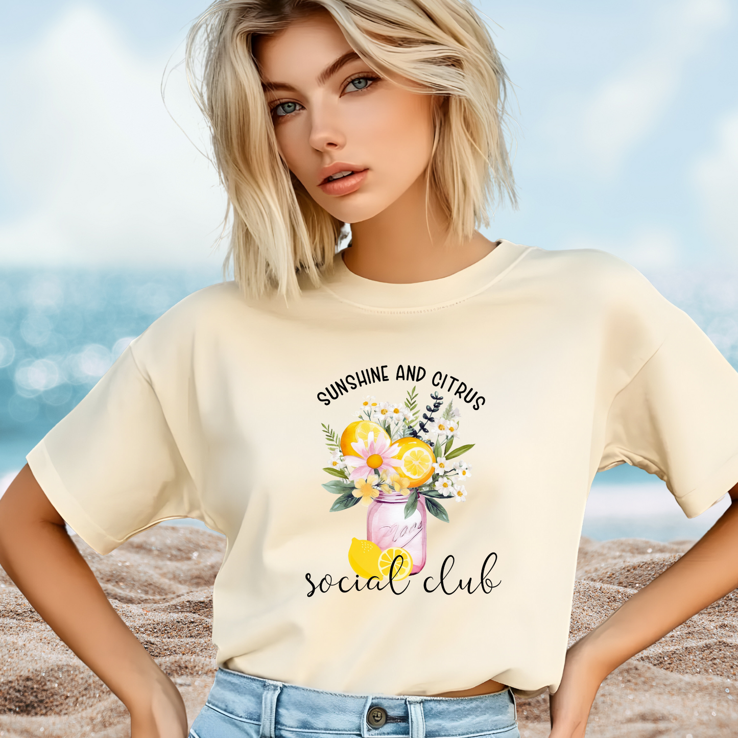Sunshine And Citrus Social Club T-Shirt