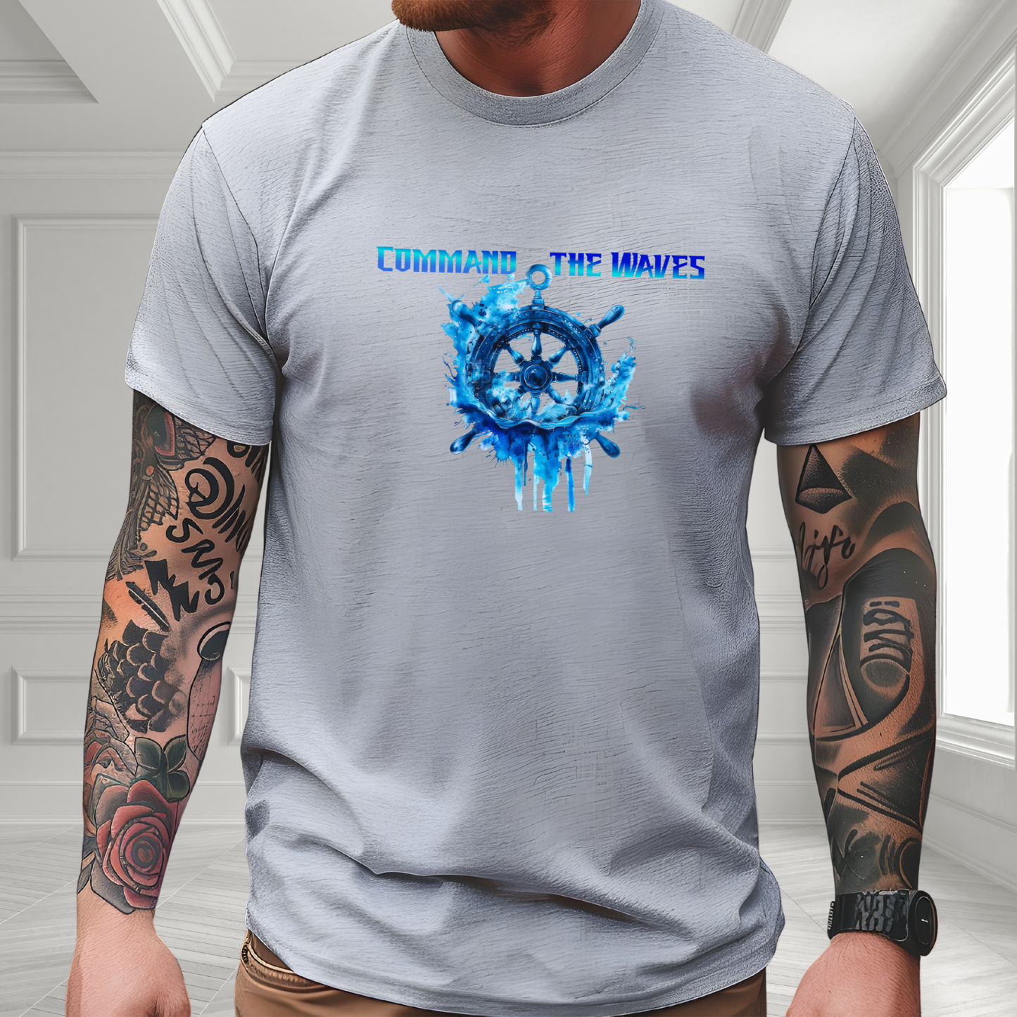 Command The Waves T-Shirt