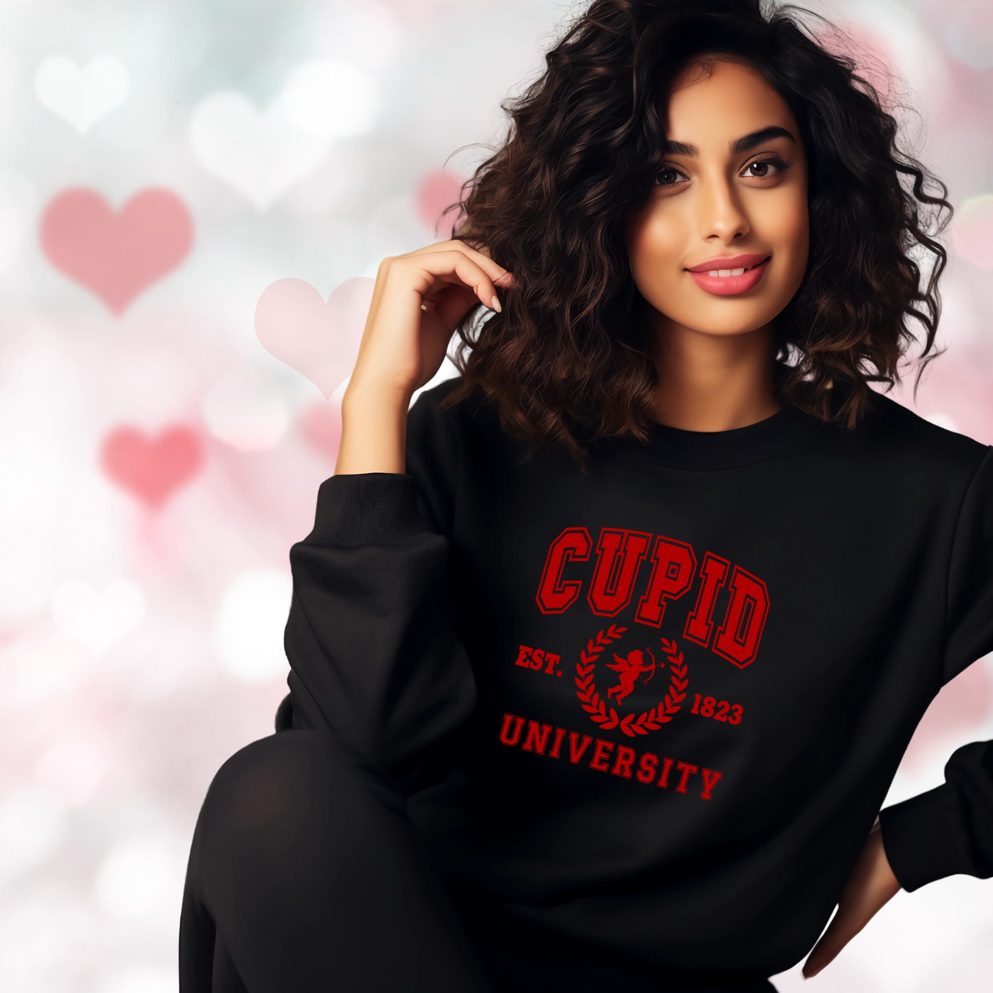Cupid University Crewneck Sweatshirt