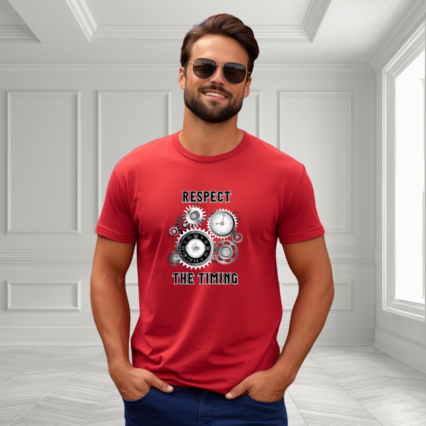 Respect The Timing T‑Shirt