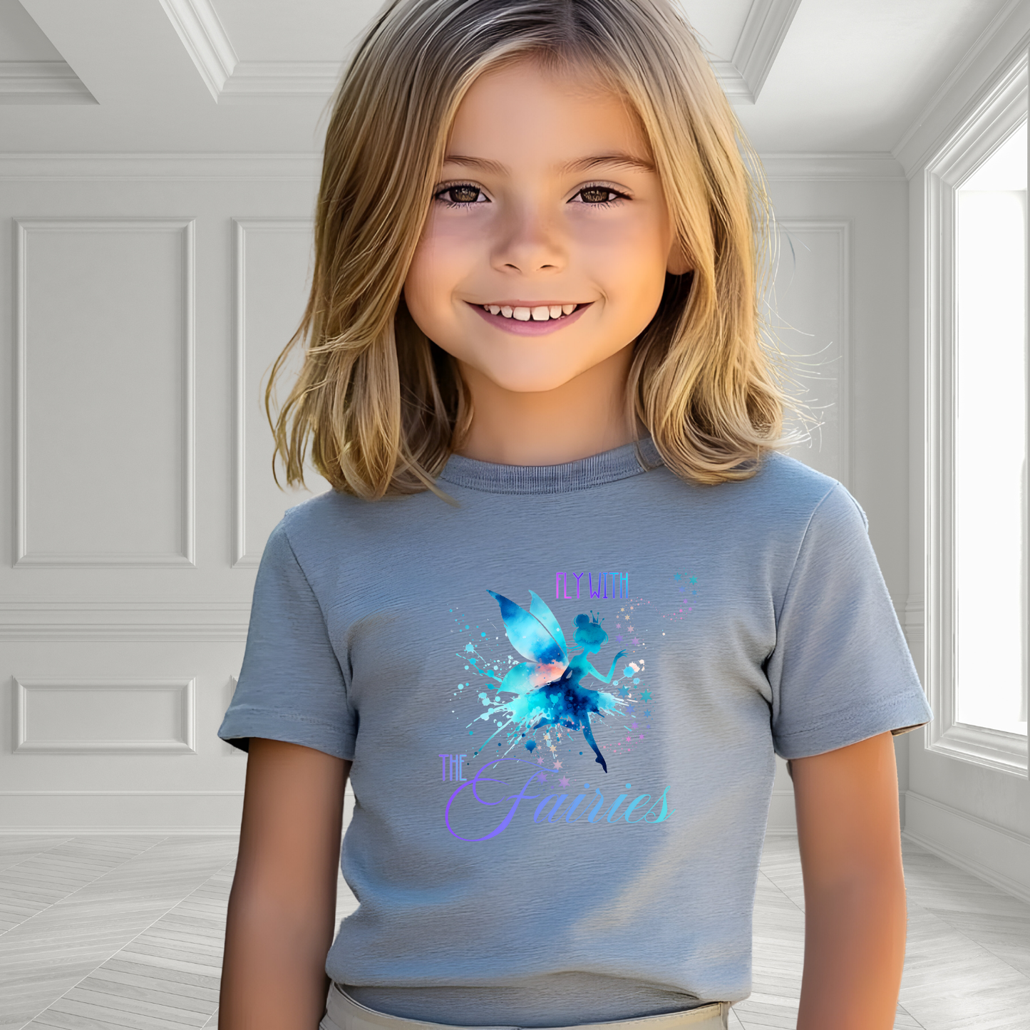 Fly With The Fairies Kid's T-Shirt