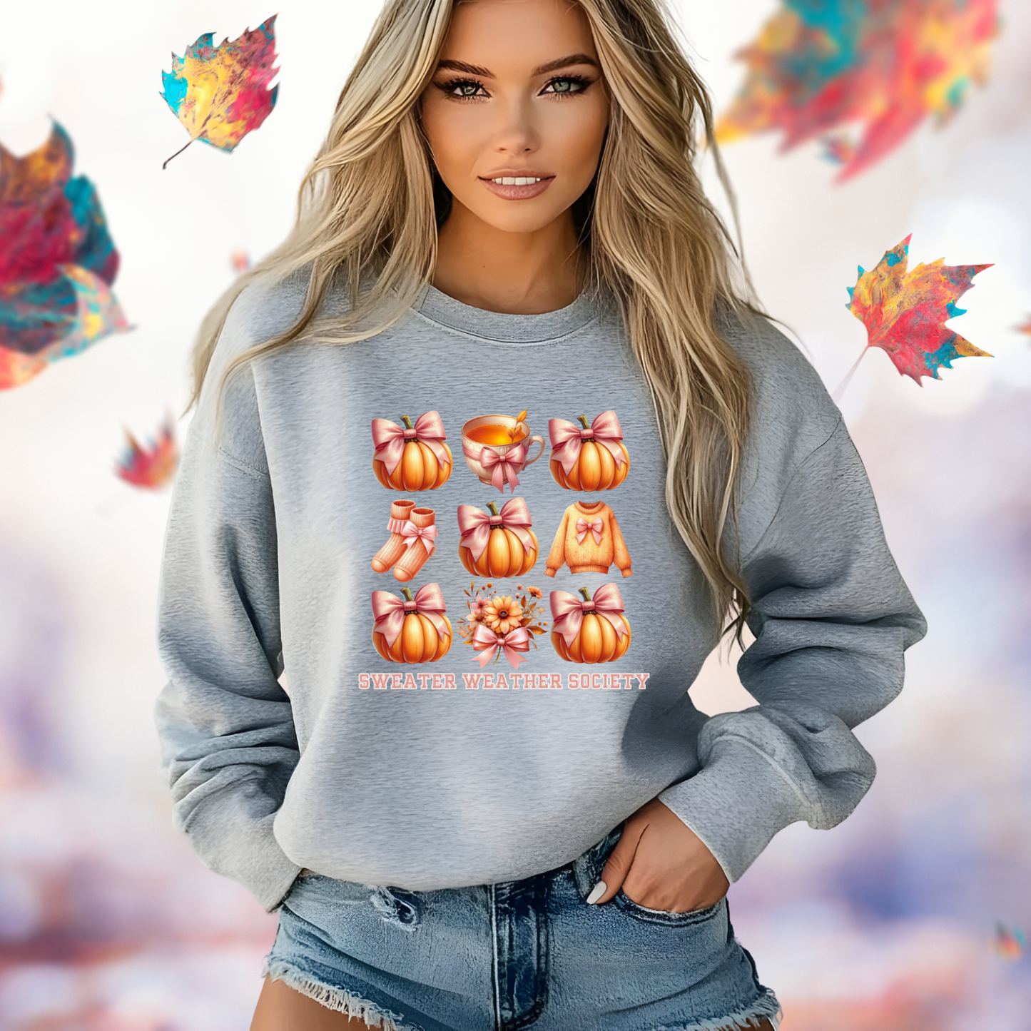 Sweater Weather Society Crewneck Sweatshirt