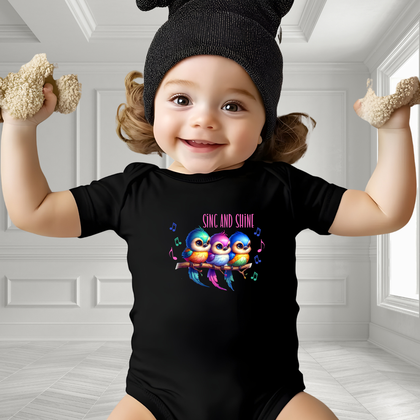 Sing & Shine Infant Short Sleeve Onesie