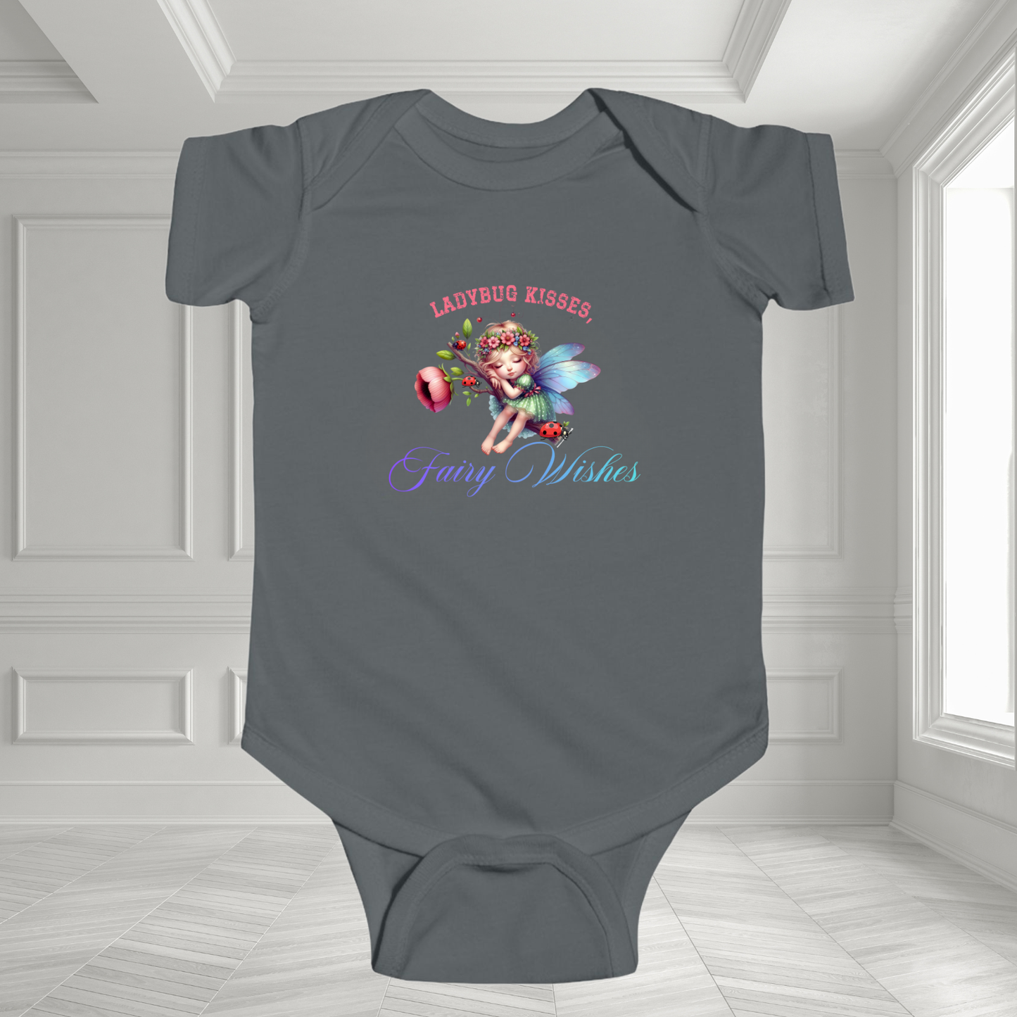 Fairy Wishes Infant Short Sleeve Onesie