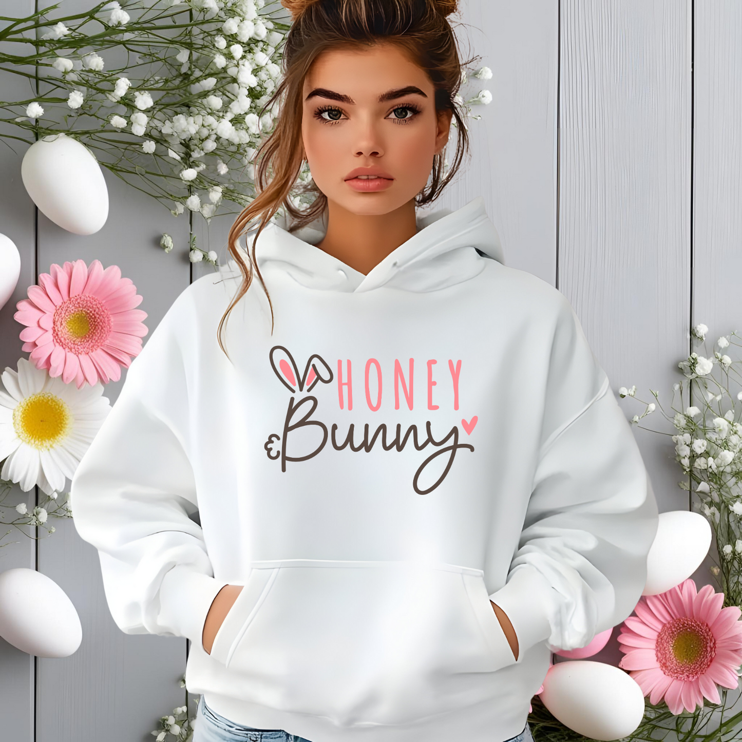 Honey Bunny Pullover Hoodie