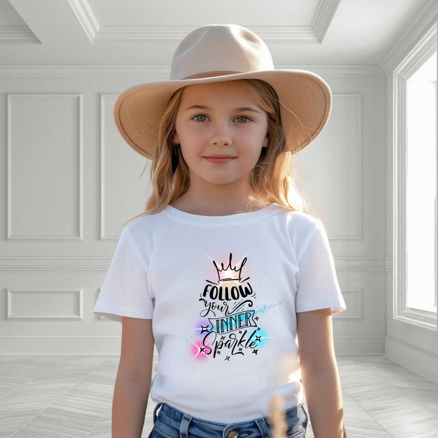 Follow Your Inner Sparkle Kid's T-Shirt
