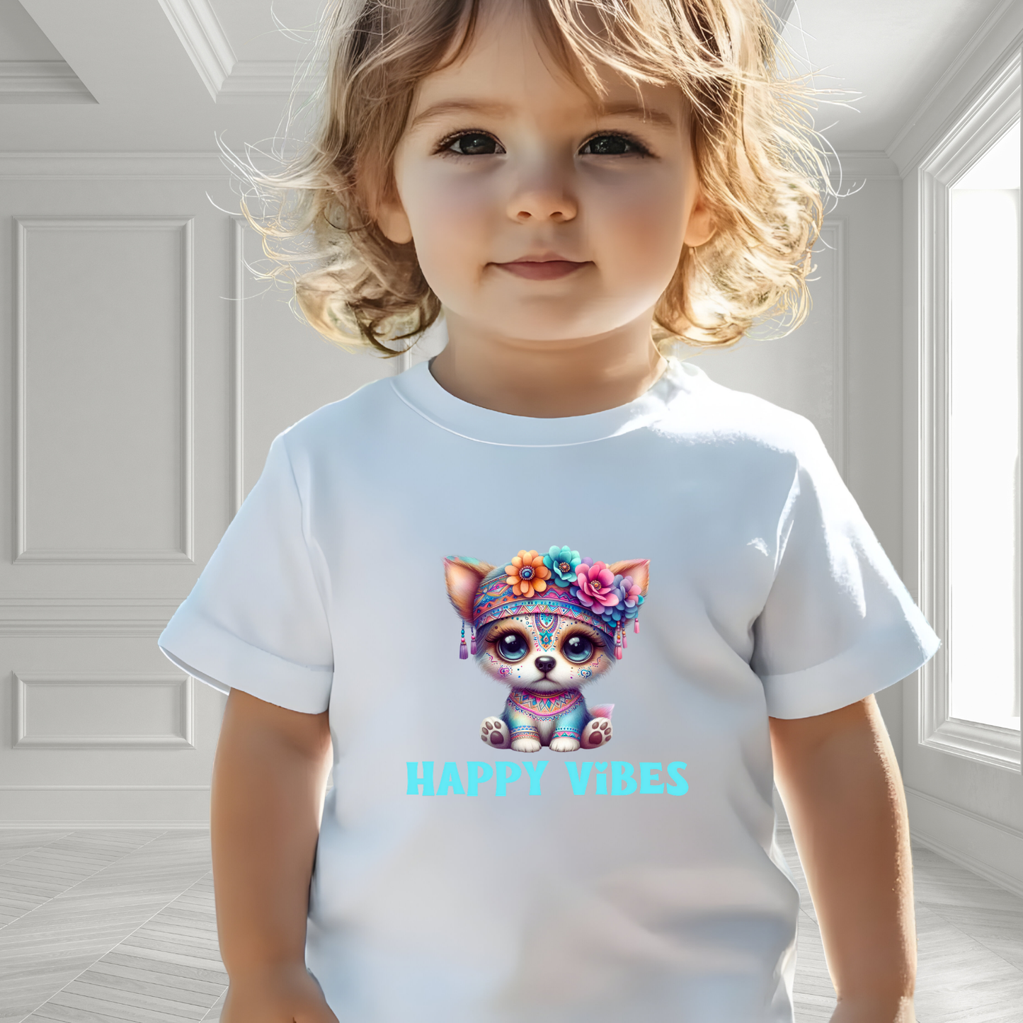 Happy Vibes Toddler T-Shirt
