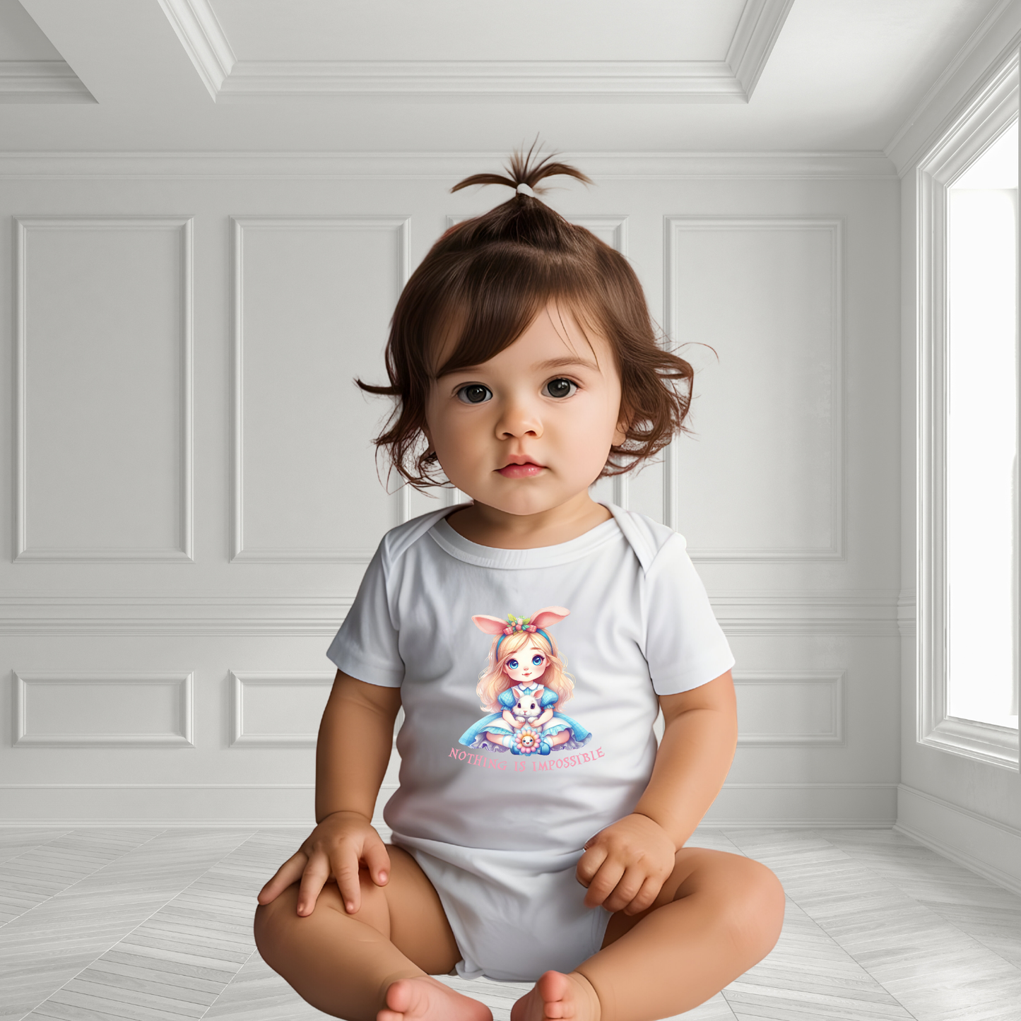 Nothing Is Impossible Infant Short Sleeve Onesie