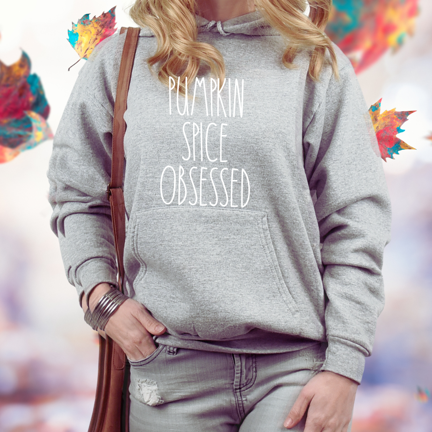 Pumpkin Spice Obsessed Pullover Hoodie
