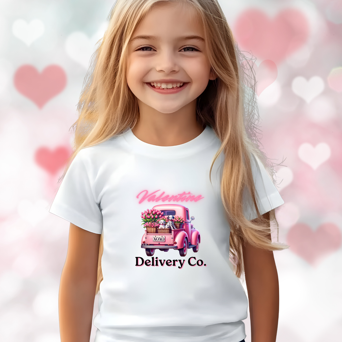 Valentine Delivery Co. Kid's T-Shirt