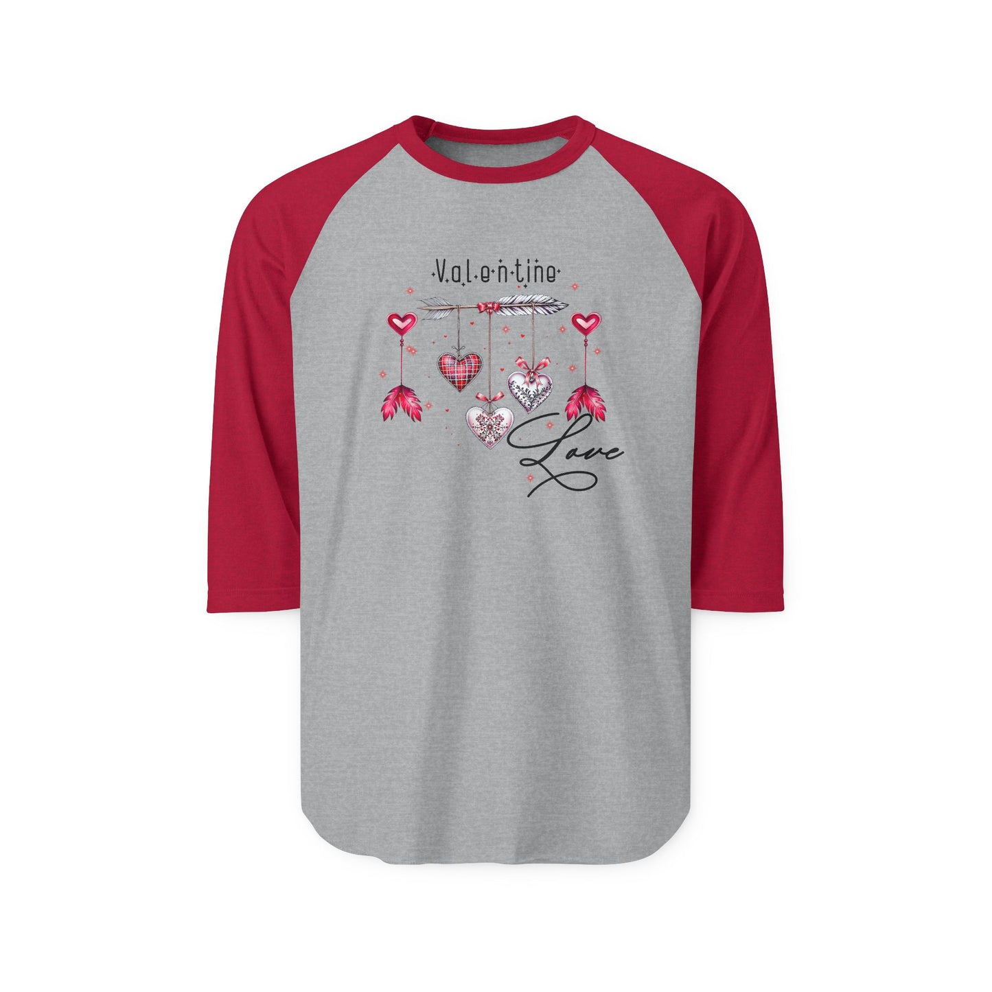Valentine Love Baseball Tee