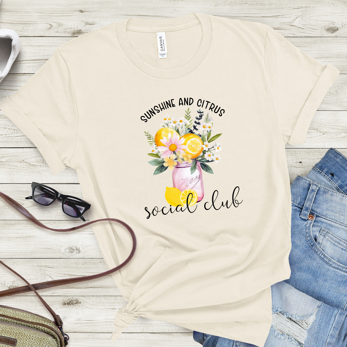 Sunshine And Citrus Social Club T-Shirt