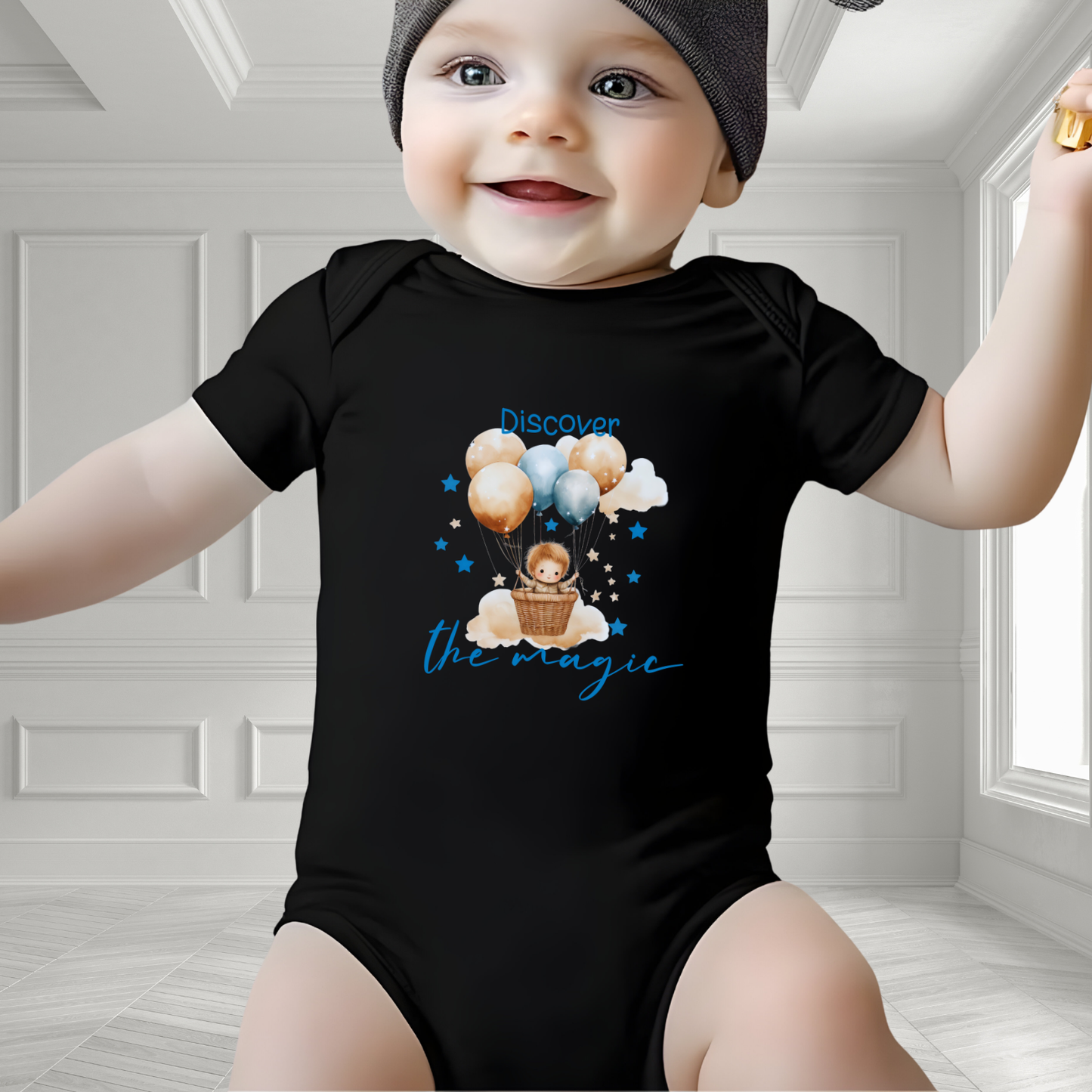 Discover The Magic Infant Short Sleeve Onesie