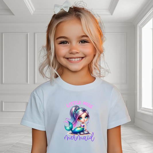 Little Miss Mermaid Kid's T-Shirt