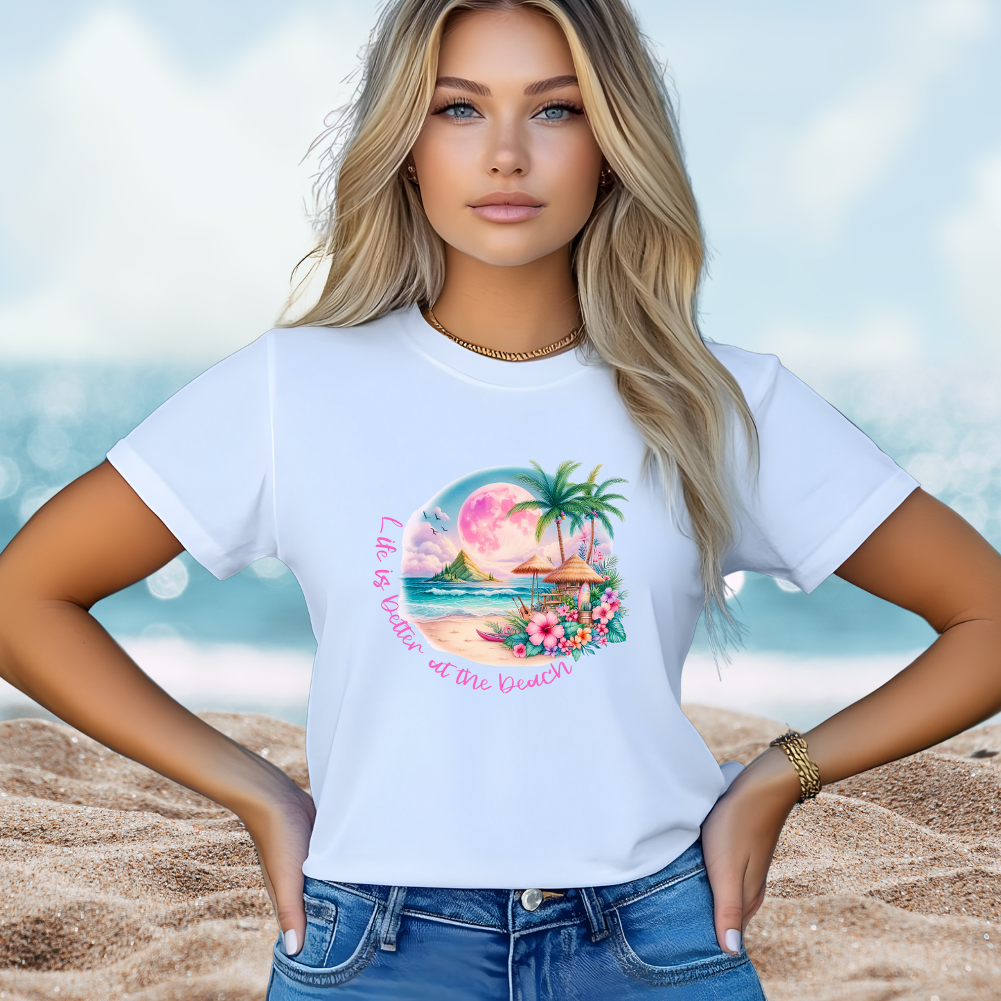 Life Is Better at The Beach T-Shirt